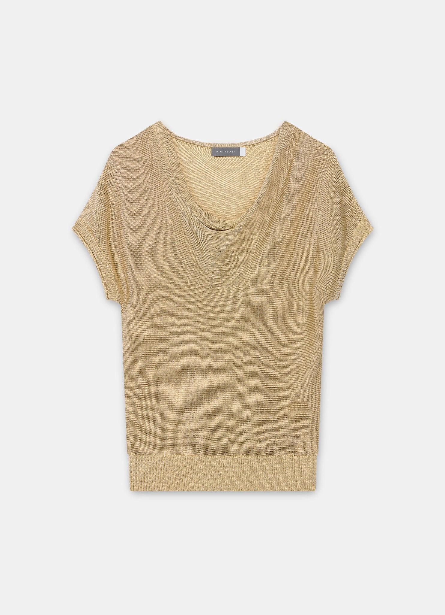 6418-gold-metallic-batwing-knit-top-6.jpg Gold Metallic Batwing Knit Top