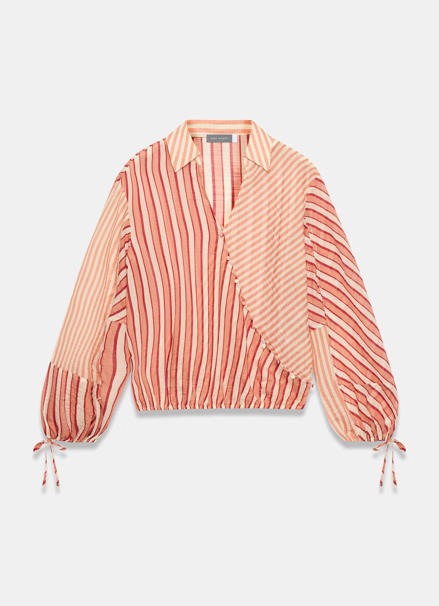 6704-orange-striped-wrap-shirt-7.webp Orange Striped Wrap Shirt