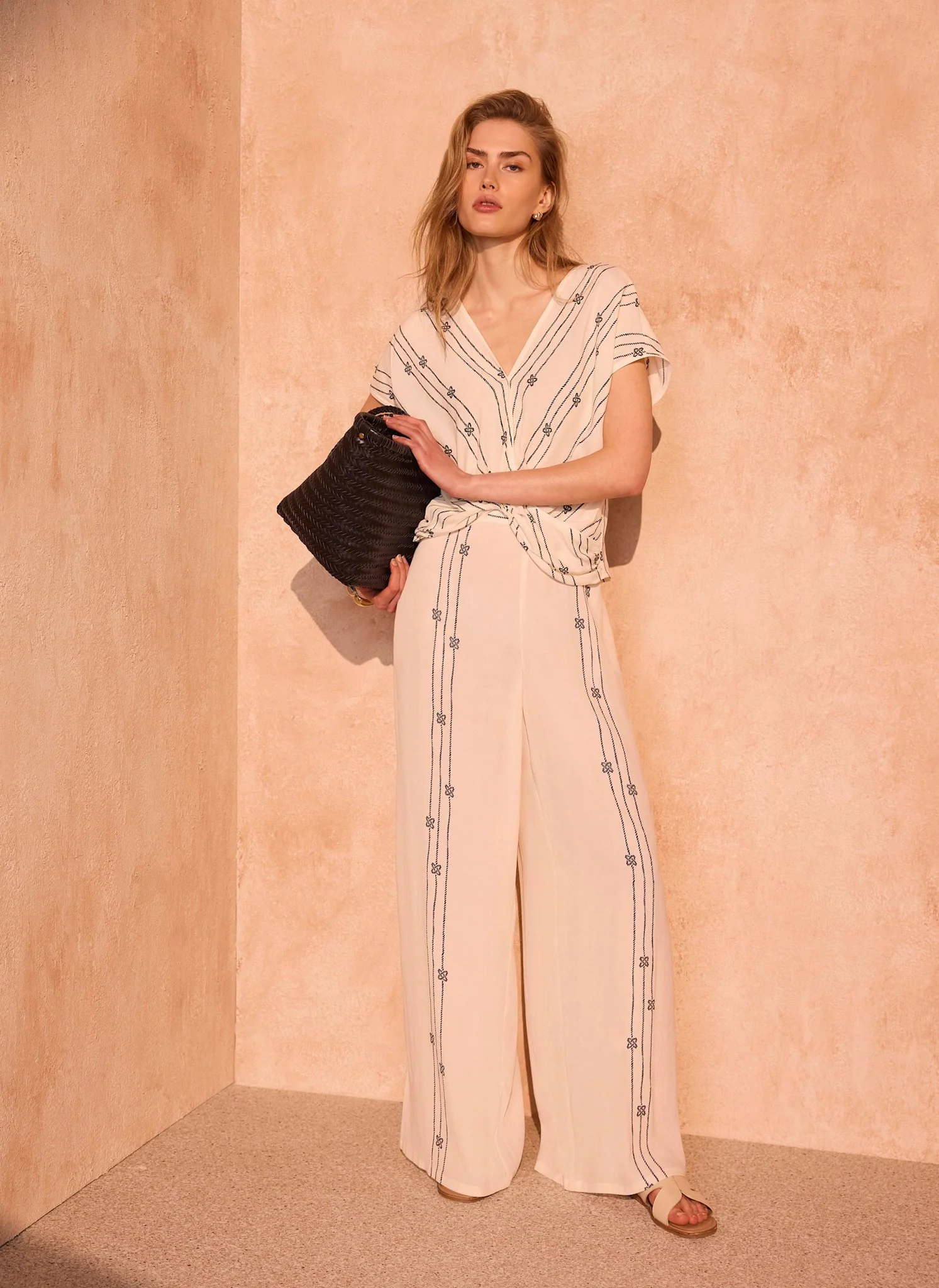 678-cream-printed-wide-trousers-1.webp Cream Printed Wide Trousers