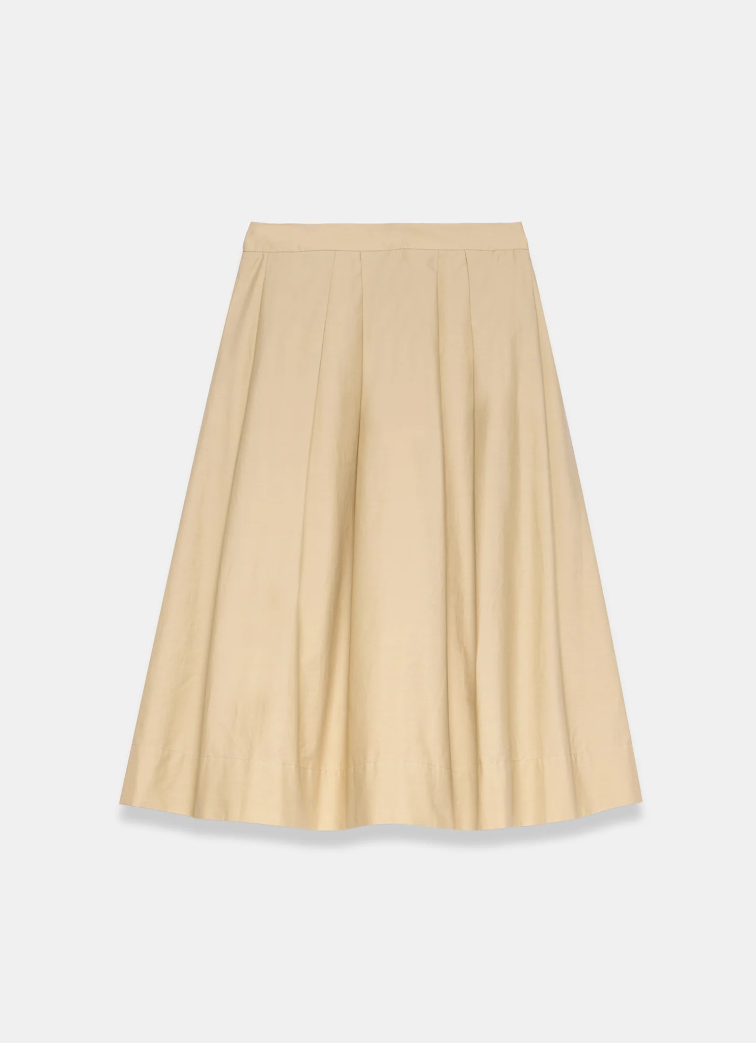 6824-neutral-cotton-a-line-midi-skirt-7.webp Neutral Cotton A Line Midi Skirt