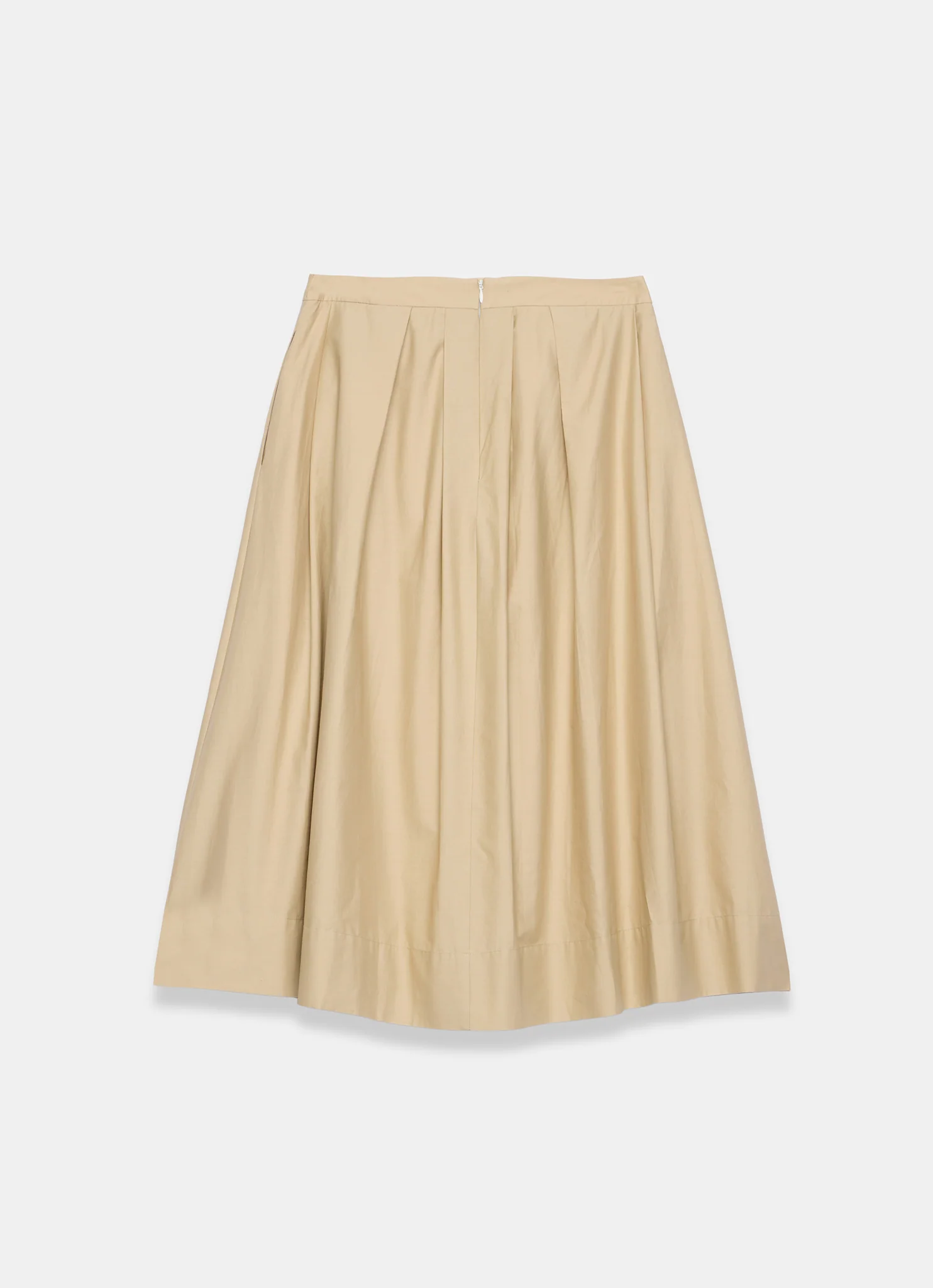 6824-neutral-cotton-a-line-midi-skirt-8.webp Neutral Cotton A Line Midi Skirt