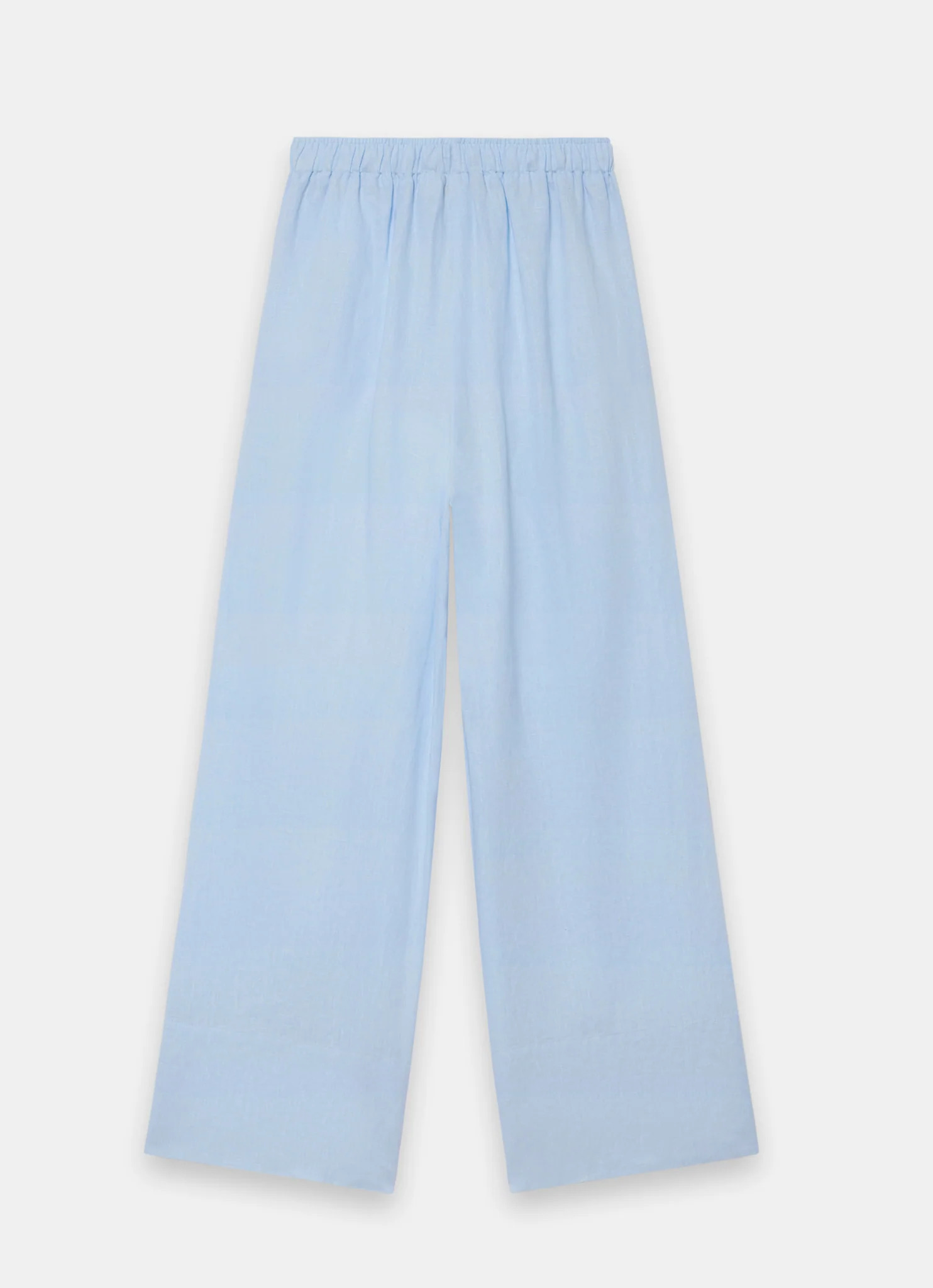 6888-pale-blue-linen-drawstring-wide-leg-trousers-6.webp Pale Blue Linen Drawstring Wide Leg Trousers