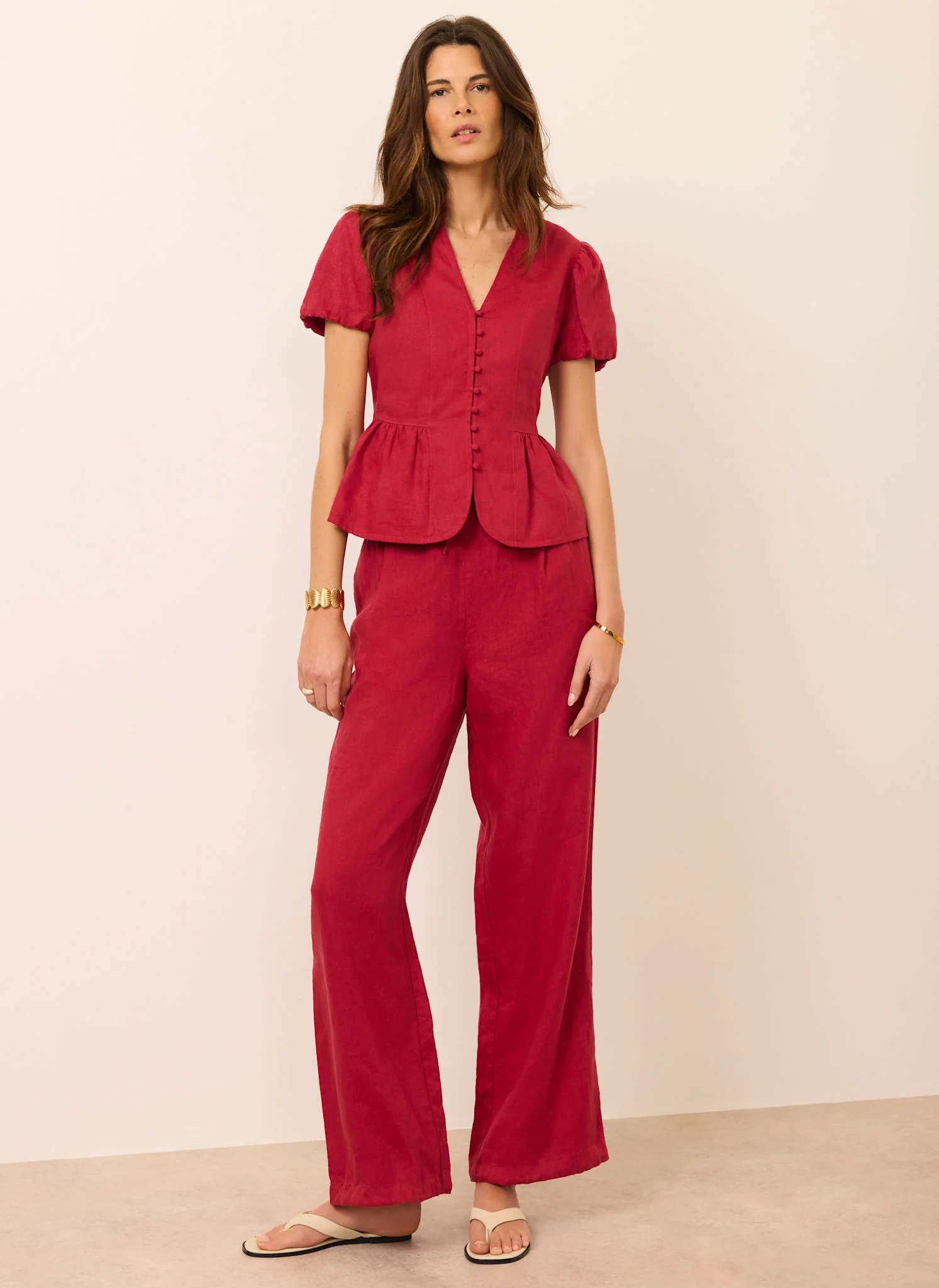 7002-red-linen-balloon-trousers-5.webp Red Linen Balloon Trousers