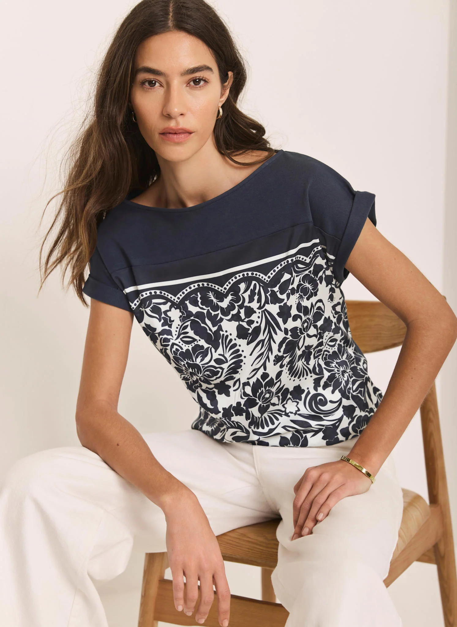 7048-navy-floral-print-top-2.webp Navy Floral Print Top