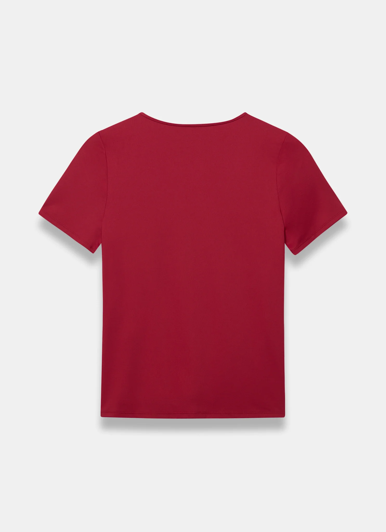 7158-red-short-sleeve-layering-top-7.webp Red Short Sleeve Layering Top