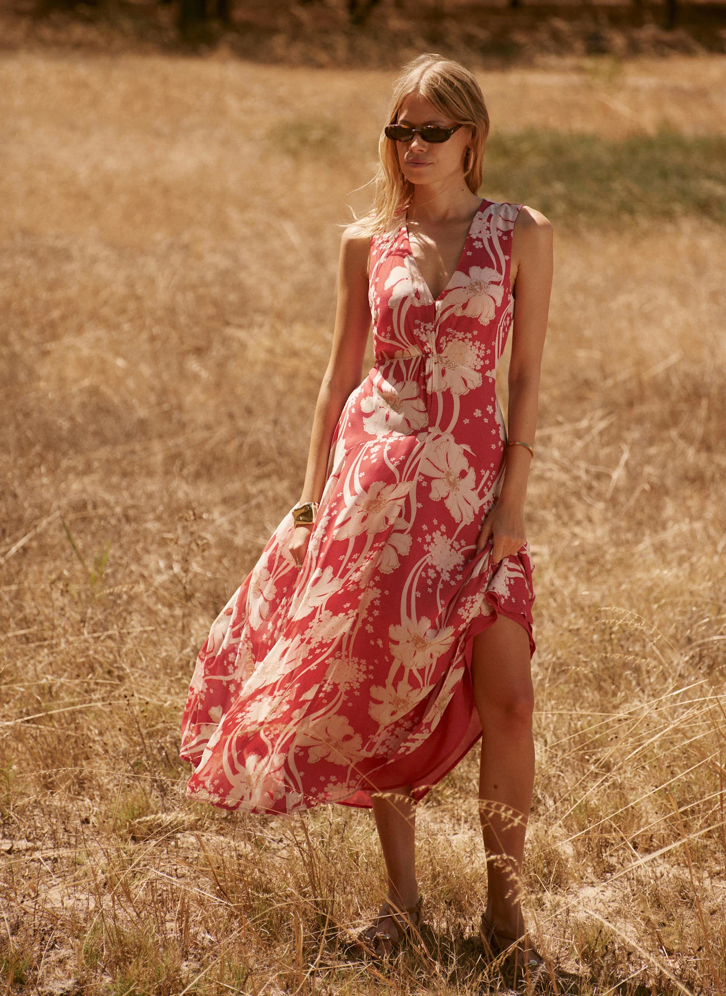 7164-red-floral-print-maxi-dress-1.webp Red Floral Print Maxi Dress