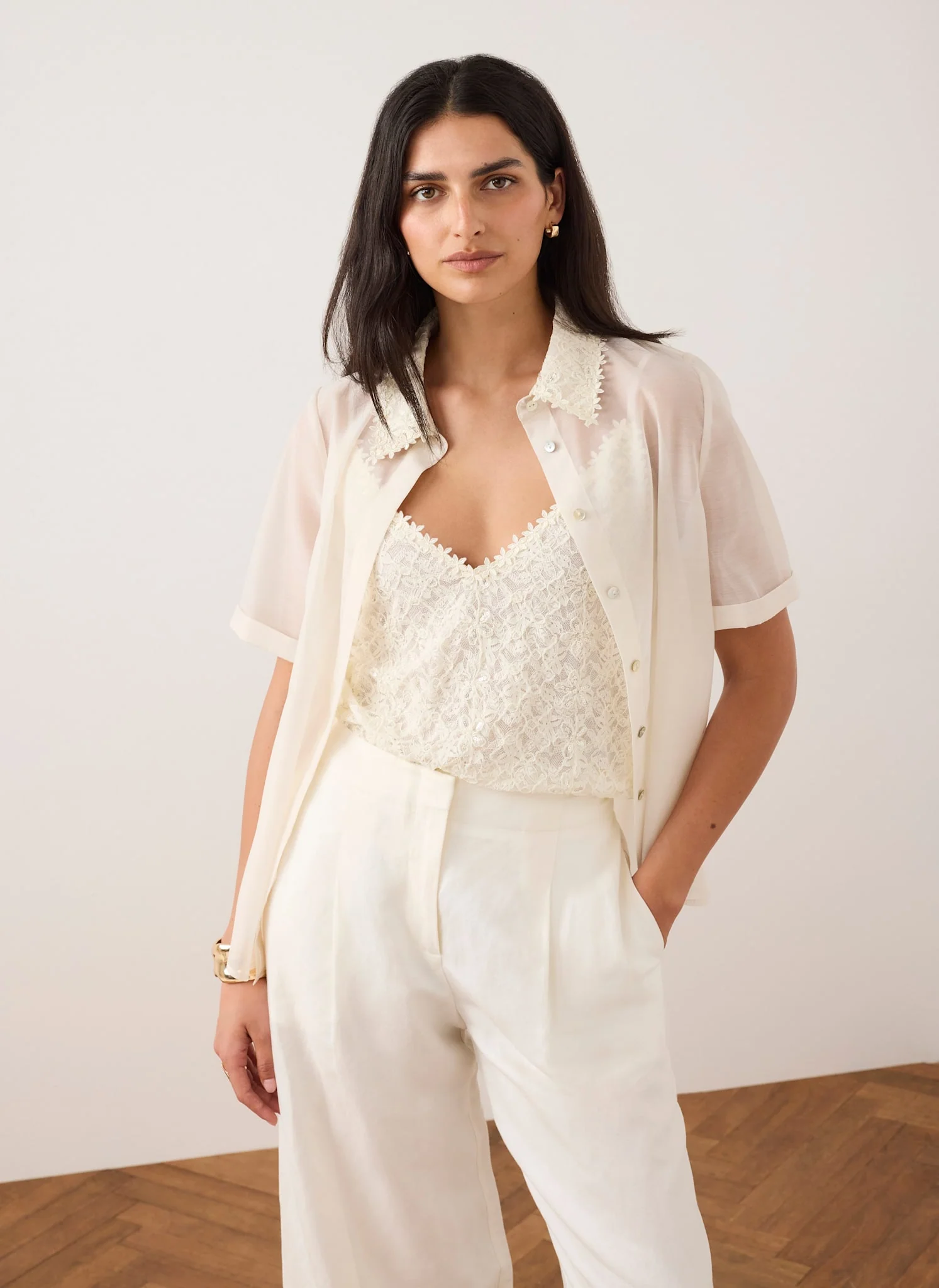 7190-cream-lace-layered-shirt-2.webp Cream Lace Layered Shirt