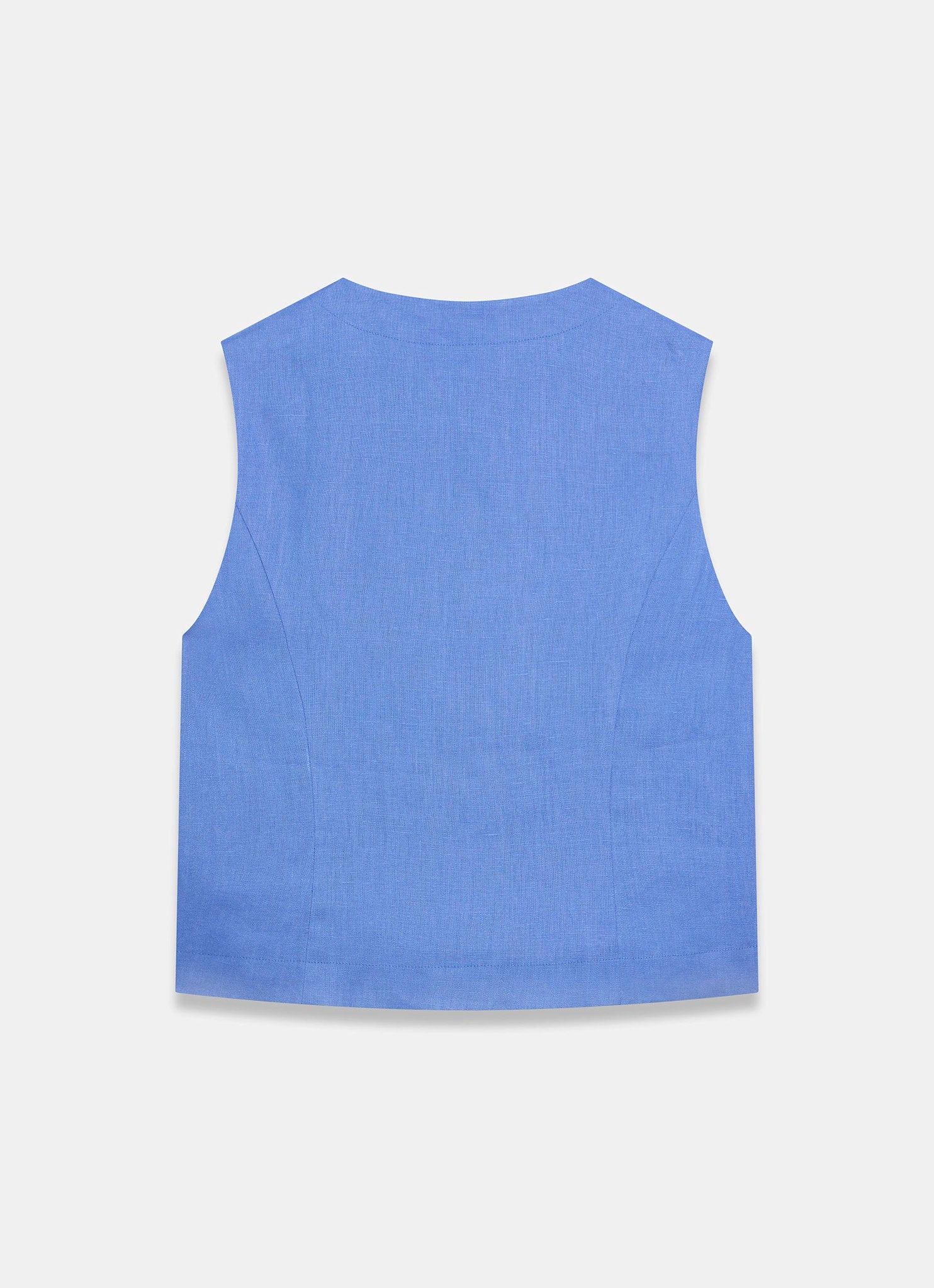 7226-blue-linen-military-detail-top-7.jpg Blue Linen Military Detail Top