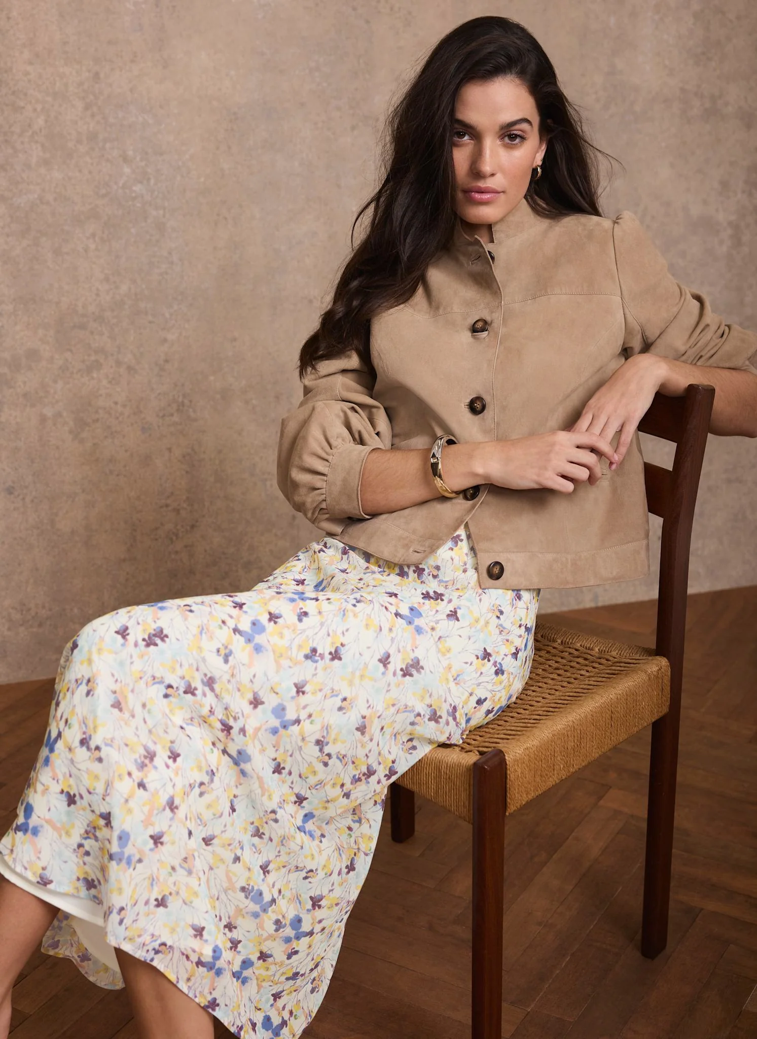 7240-pale-blue-floral-print-midi-skirt-2.webp Pale Blue Floral Print Midi Skirt