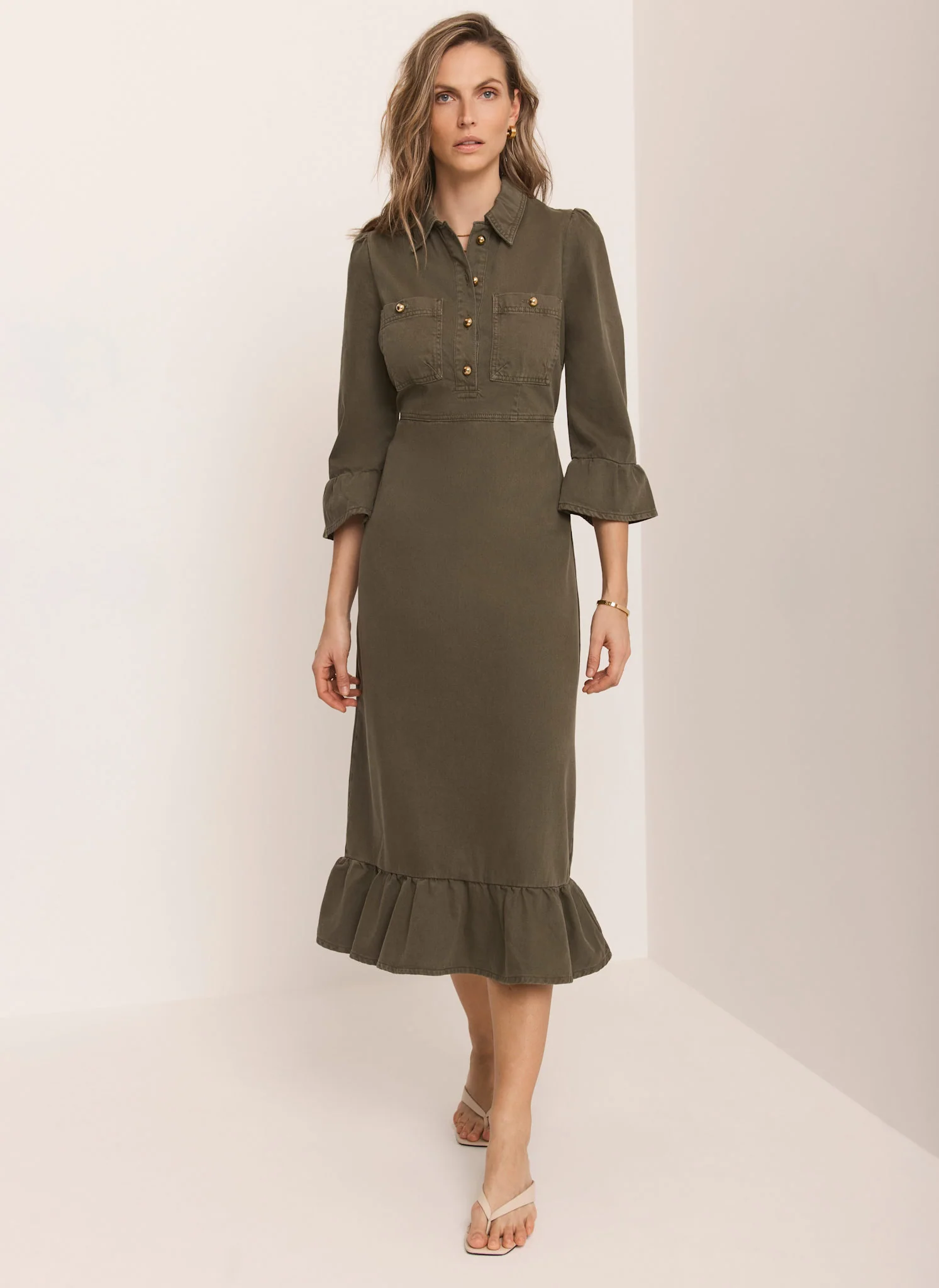 7248-khaki-denim-midi-shirt-dress-1.webp Khaki Denim Midi Shirt Dress