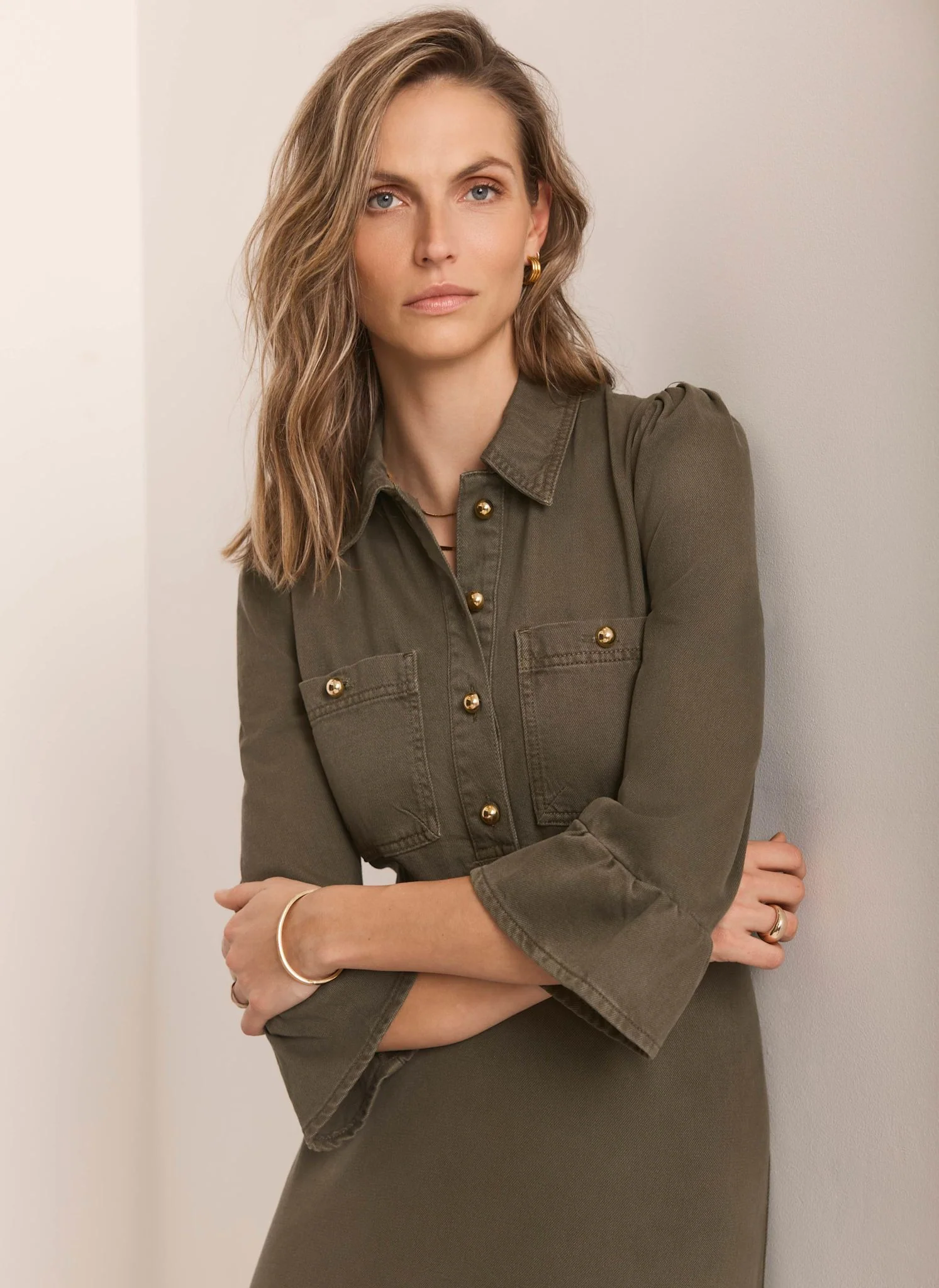 7248-khaki-denim-midi-shirt-dress-4.webp Khaki Denim Midi Shirt Dress