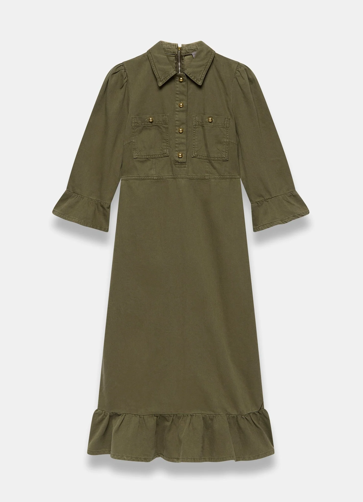 7248-khaki-denim-midi-shirt-dress-7.webp Khaki Denim Midi Shirt Dress