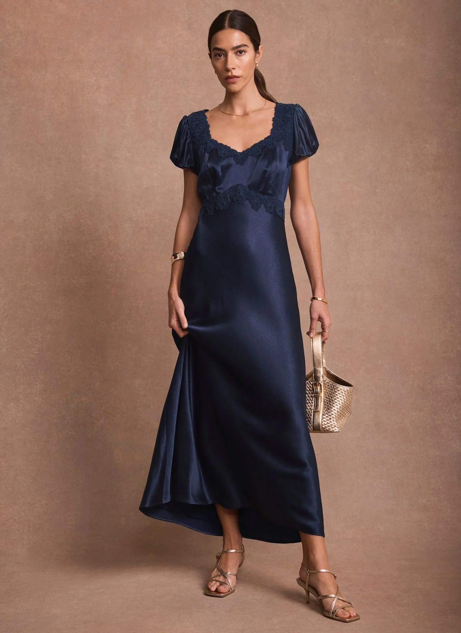 7302-navy-lace-detail-satin-midi-dress-6.webp Navy Lace Detail Satin Midi Dress