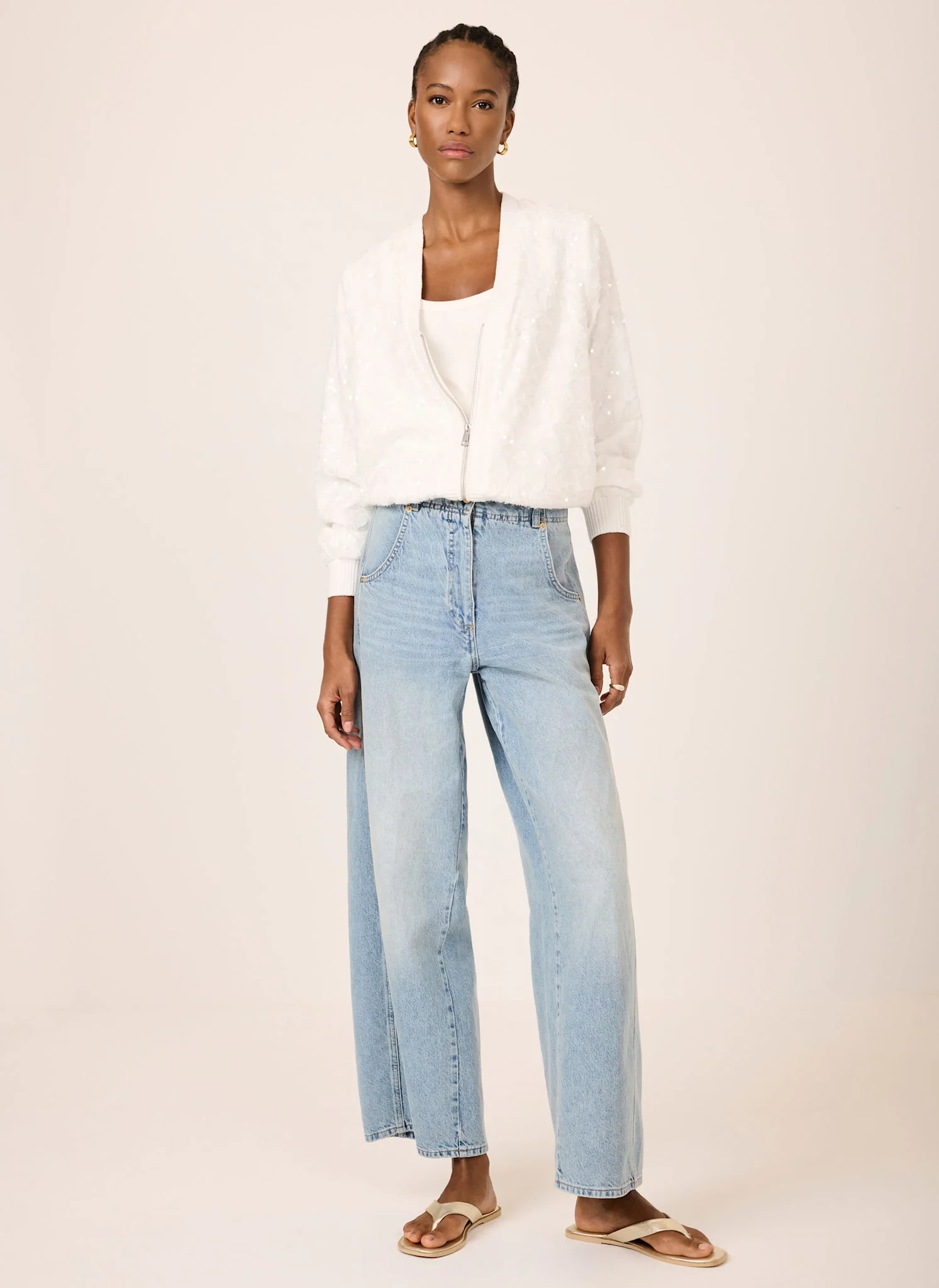 7340-white-sequin-bomber-jacket-1.webp White Sequin Bomber Jacket