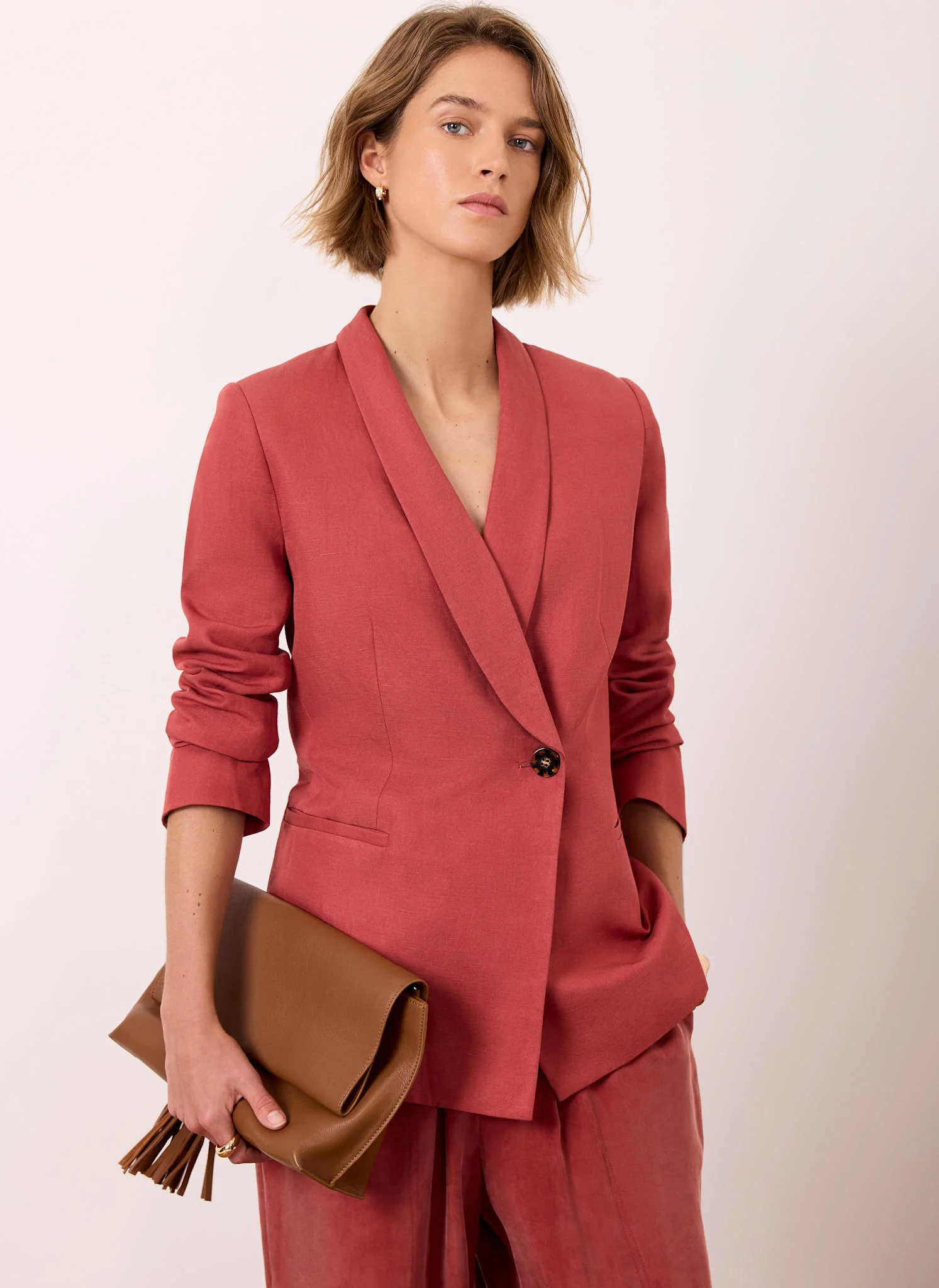 736-red-linen-tailored-blazer-1.webp Red Linen Tailored Blazer
