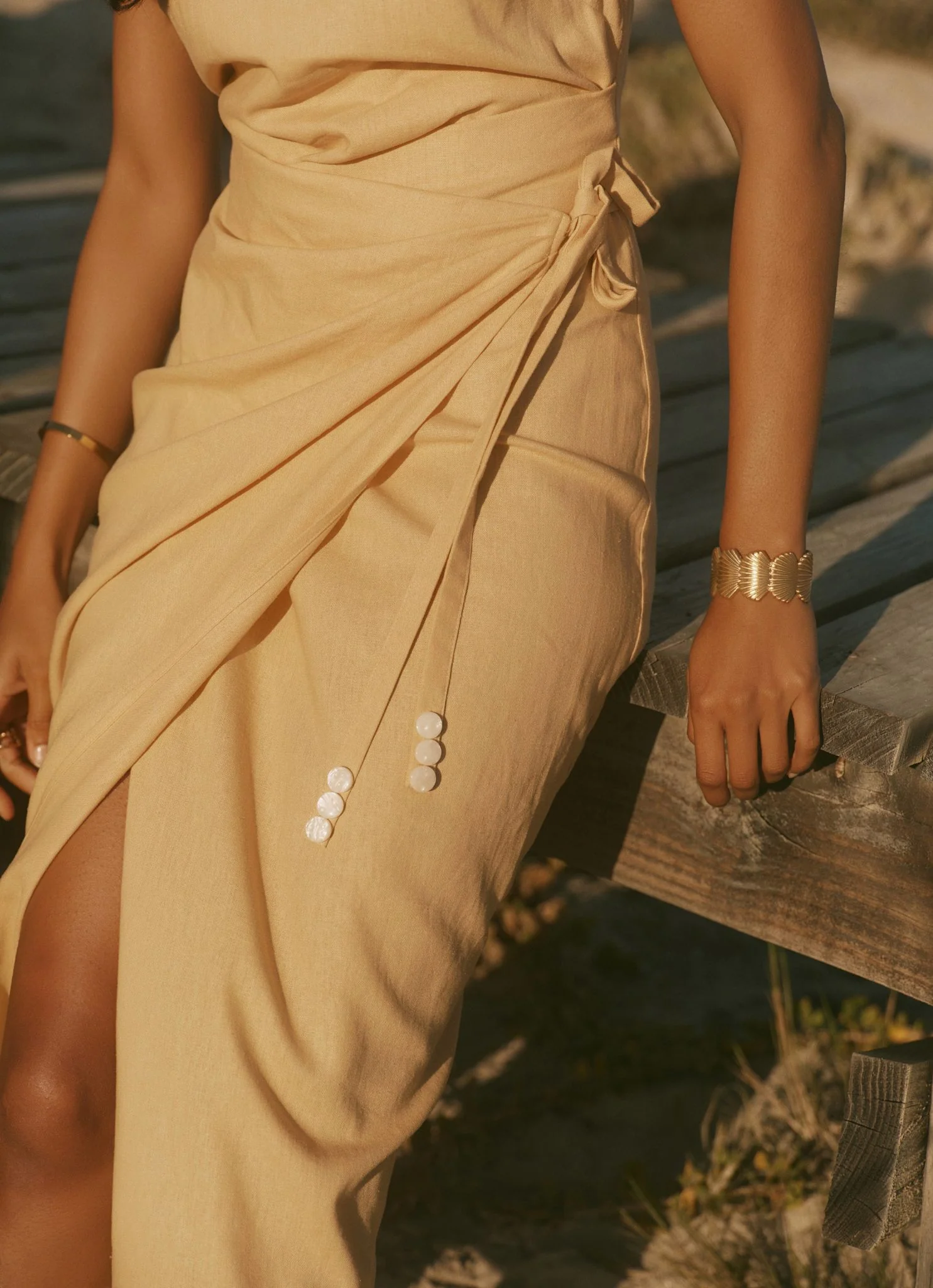 7452-yellow-linen-blend-wrap-midi-dress-5.webp Yellow Linen Blend Wrap Midi Dress