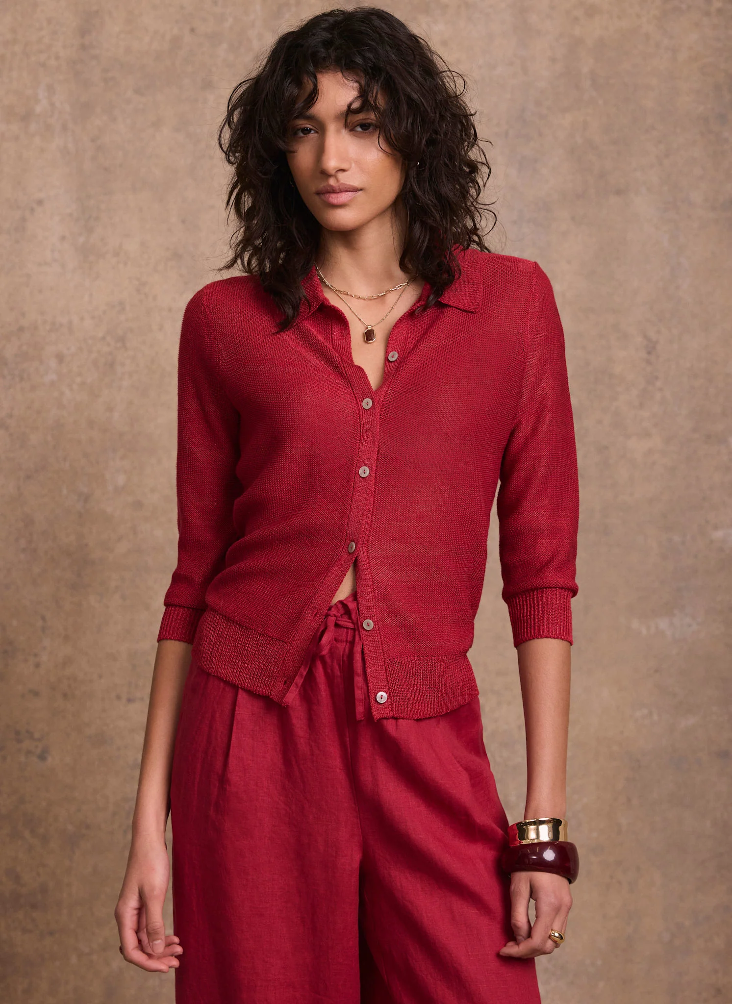 7680-red-metallic-knit-top-6.webp Red Metallic Knit Top