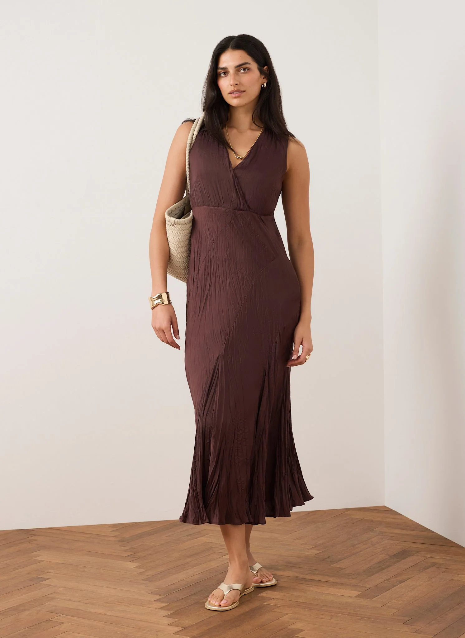 7738-burgundy-crinkle-maxi-dress-1.webp Burgundy Crinkle Maxi Dress