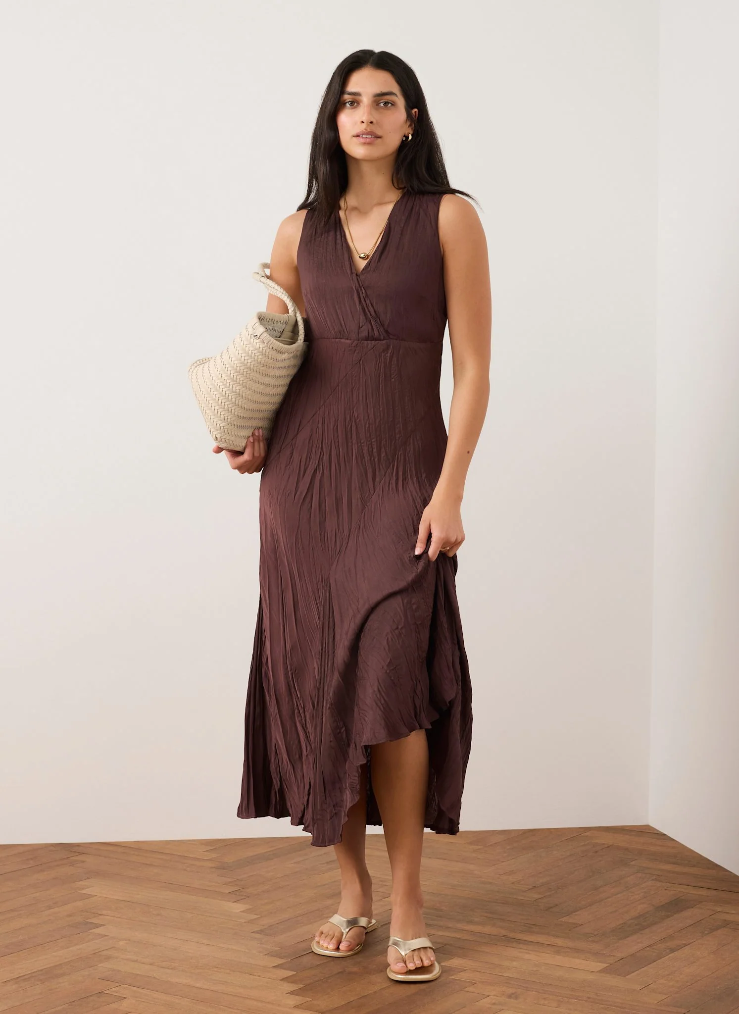 7738-burgundy-crinkle-maxi-dress-6.webp Burgundy Crinkle Maxi Dress