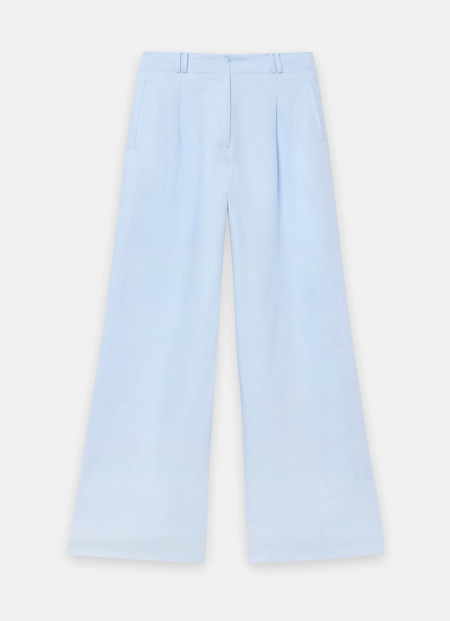 7894-blue-linen-blend-wide-leg-trousers-6.webp Blue Linen Blend Wide Leg Trousers