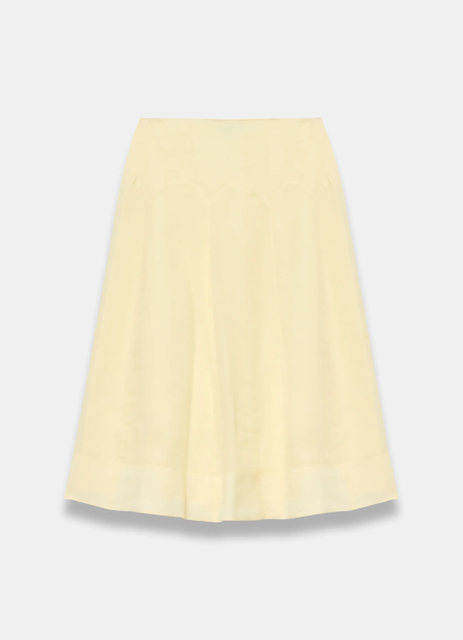 7958-yellow-ramie-drop-waist-midi-skirt-6.webp Yellow Ramie Drop Waist Midi Skirt