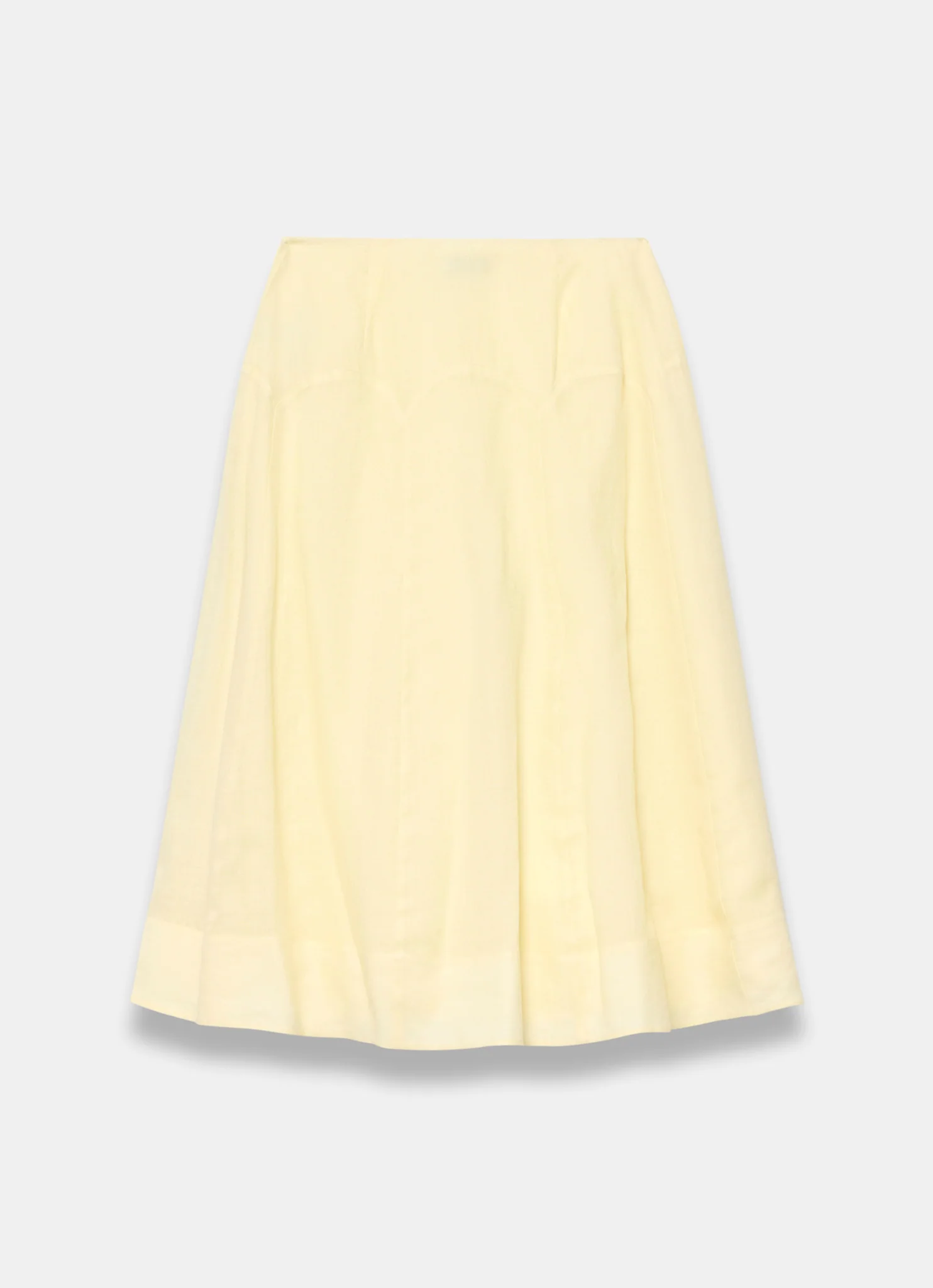 7958-yellow-ramie-drop-waist-midi-skirt-7.webp Yellow Ramie Drop Waist Midi Skirt