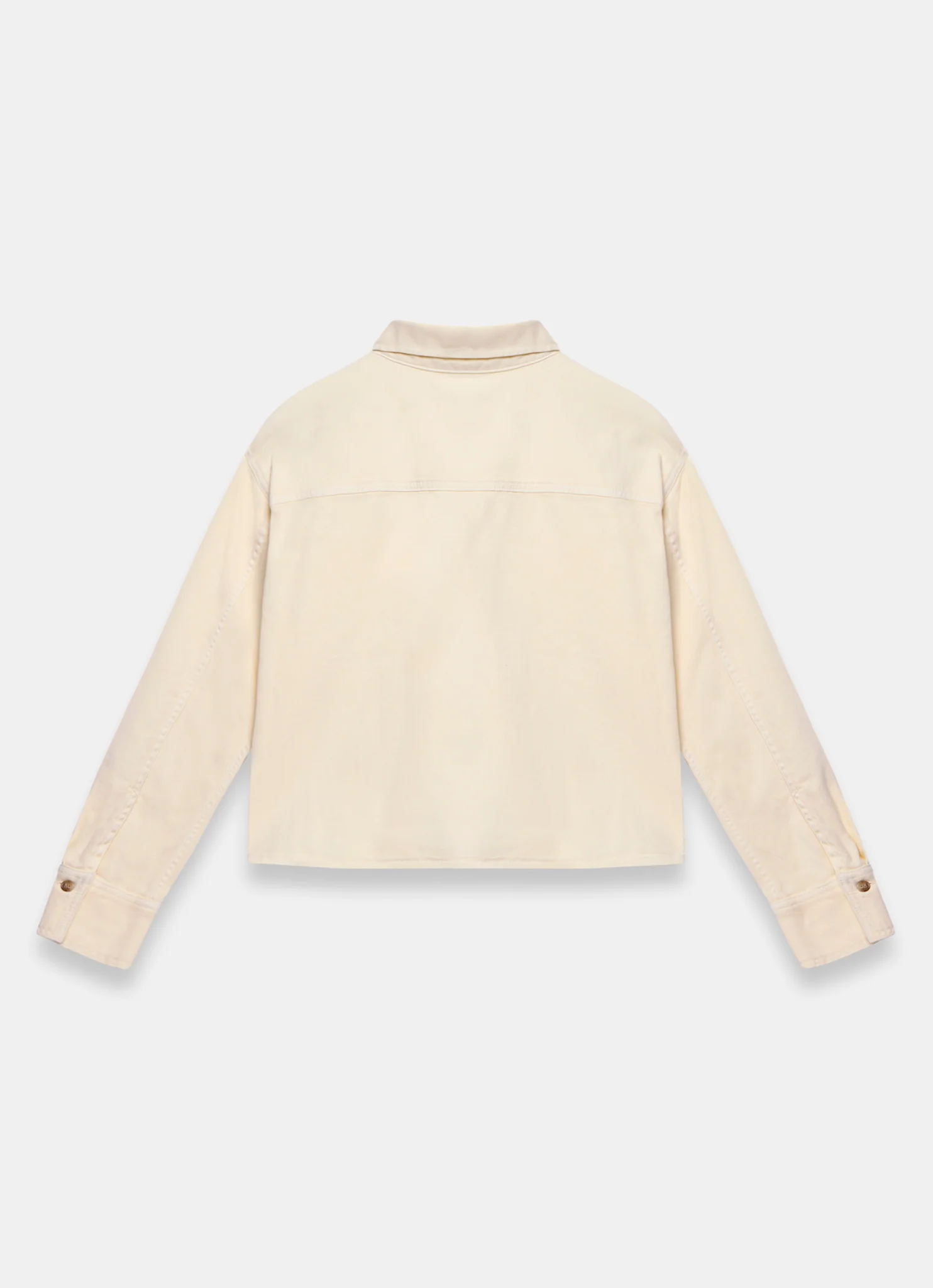 7966-yellow-denim-cropped-shirt-8.webp Yellow Denim Cropped Shirt