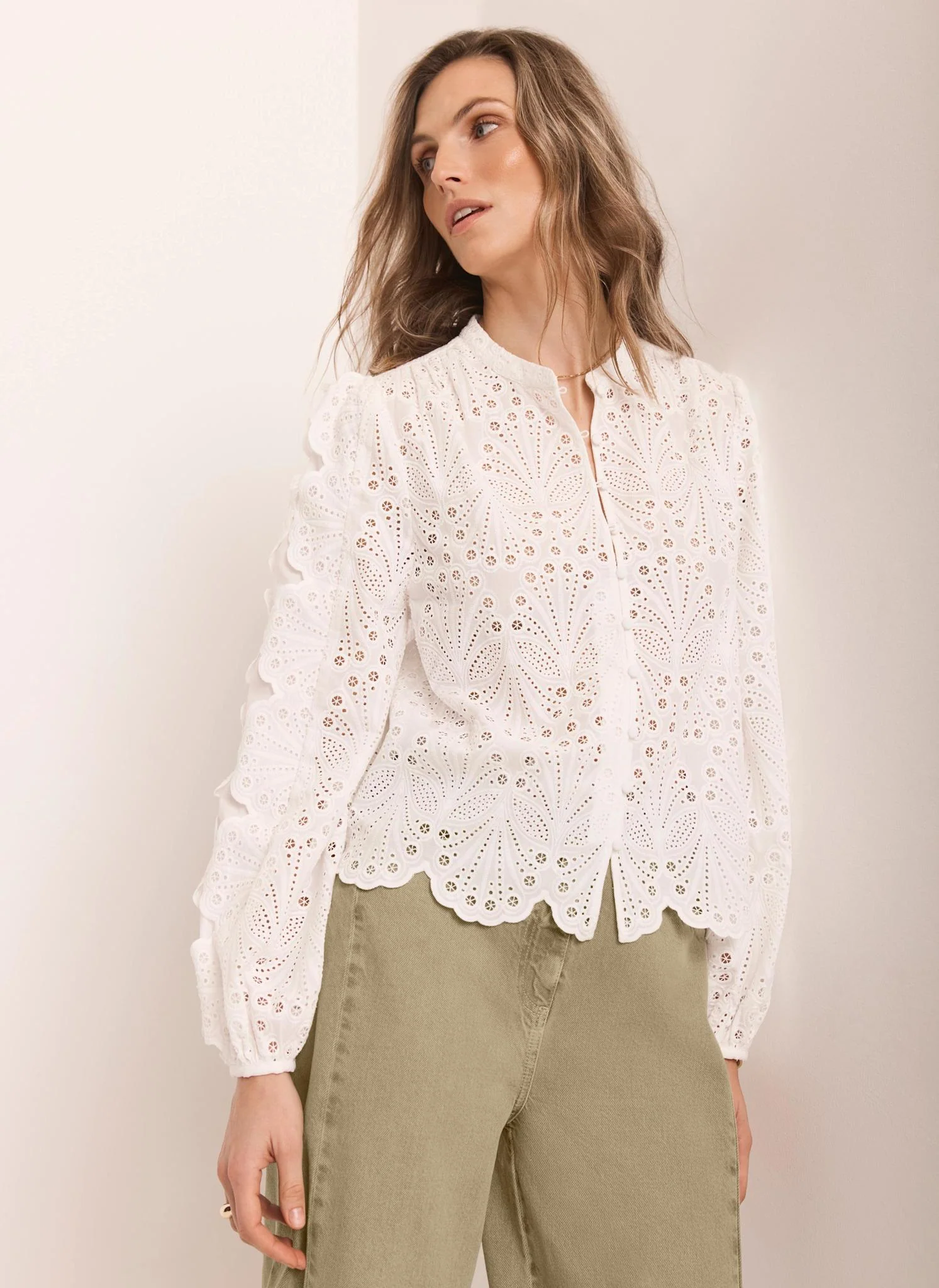 7978-white-cotton-broderie-detail-blouse-3.webp White Cotton Broderie Detail Blouse