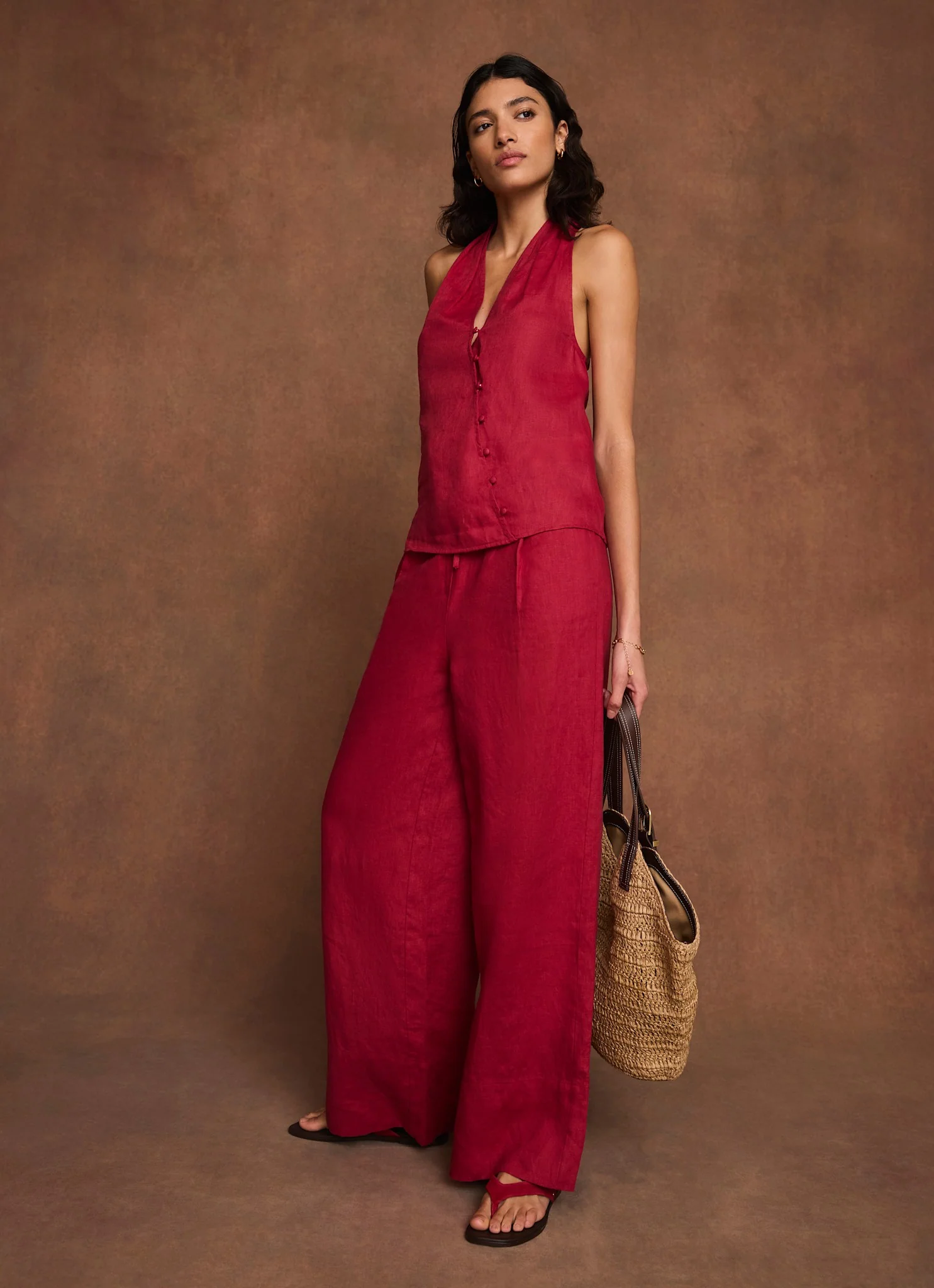 7996-red-linen-halter-top-6.webp Red Linen Halter Top
