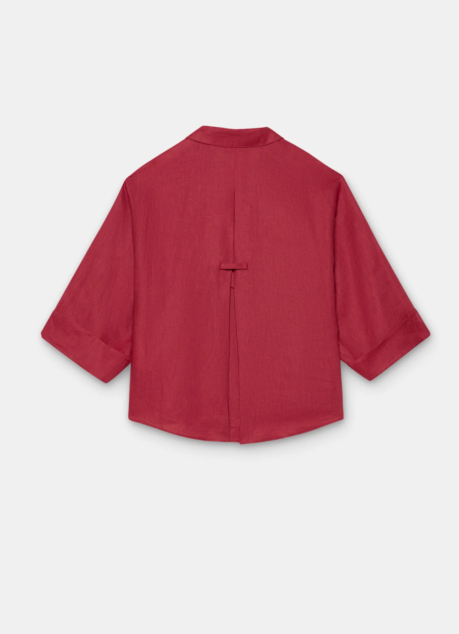 8002-red-linen-short-sleeve-resort-shirt-8.webp Red Linen Short Sleeve Resort Shirt