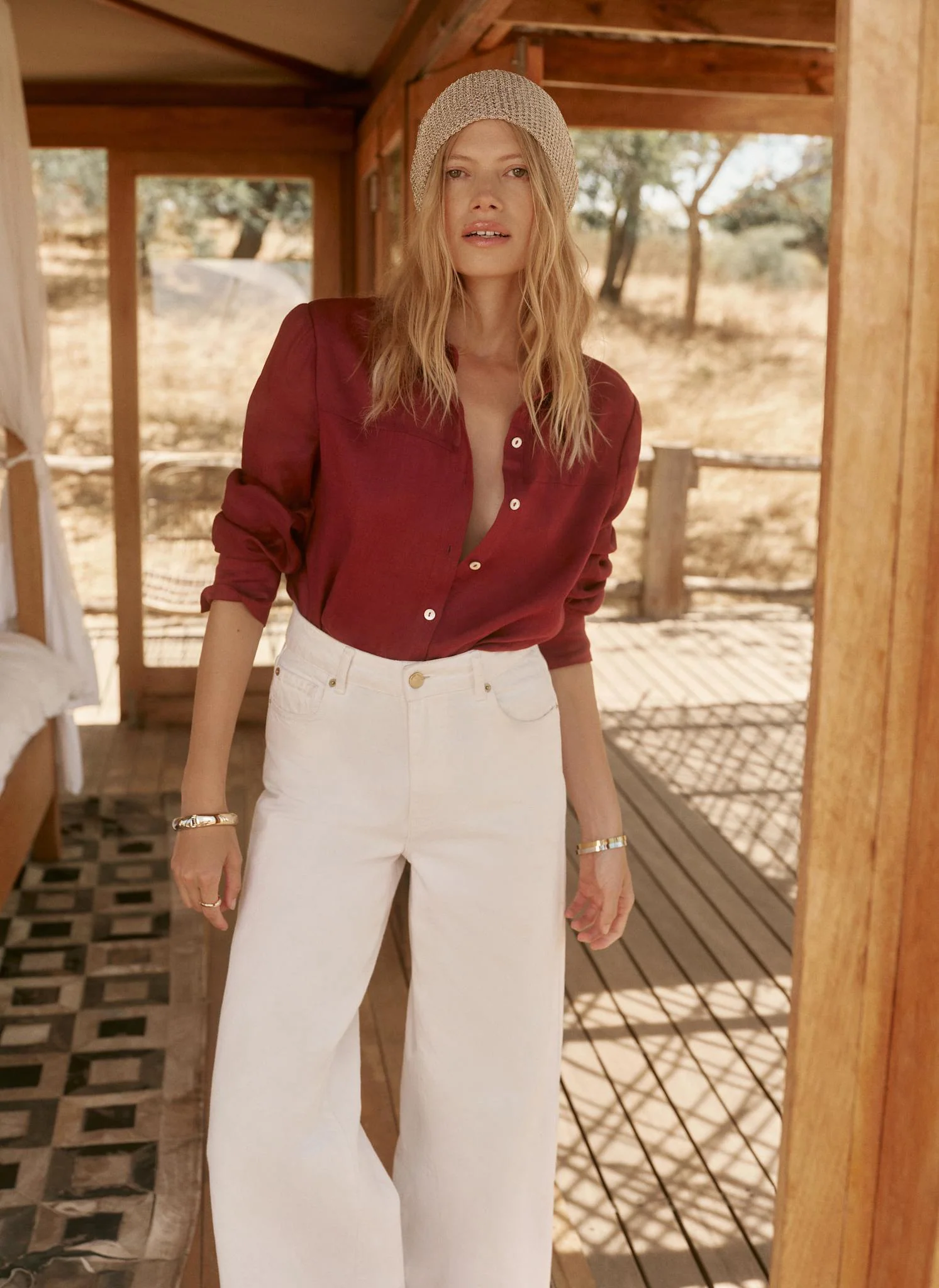 8014-burgundy-linen-blend-shirt-3.webp Burgundy Linen Blend Shirt