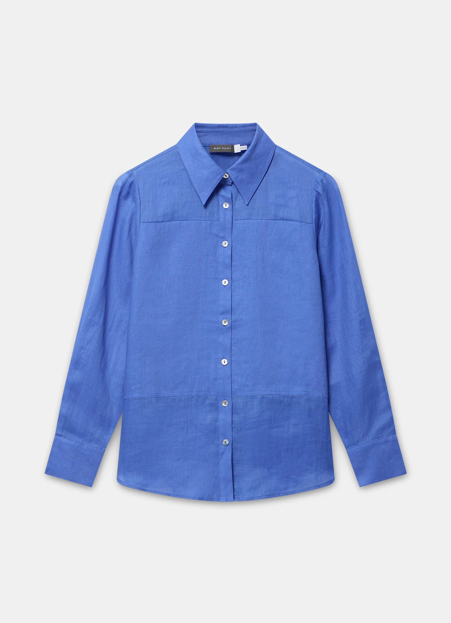 8026-blue-linen-blend-shirt-6.webp Blue Linen Blend Shirt