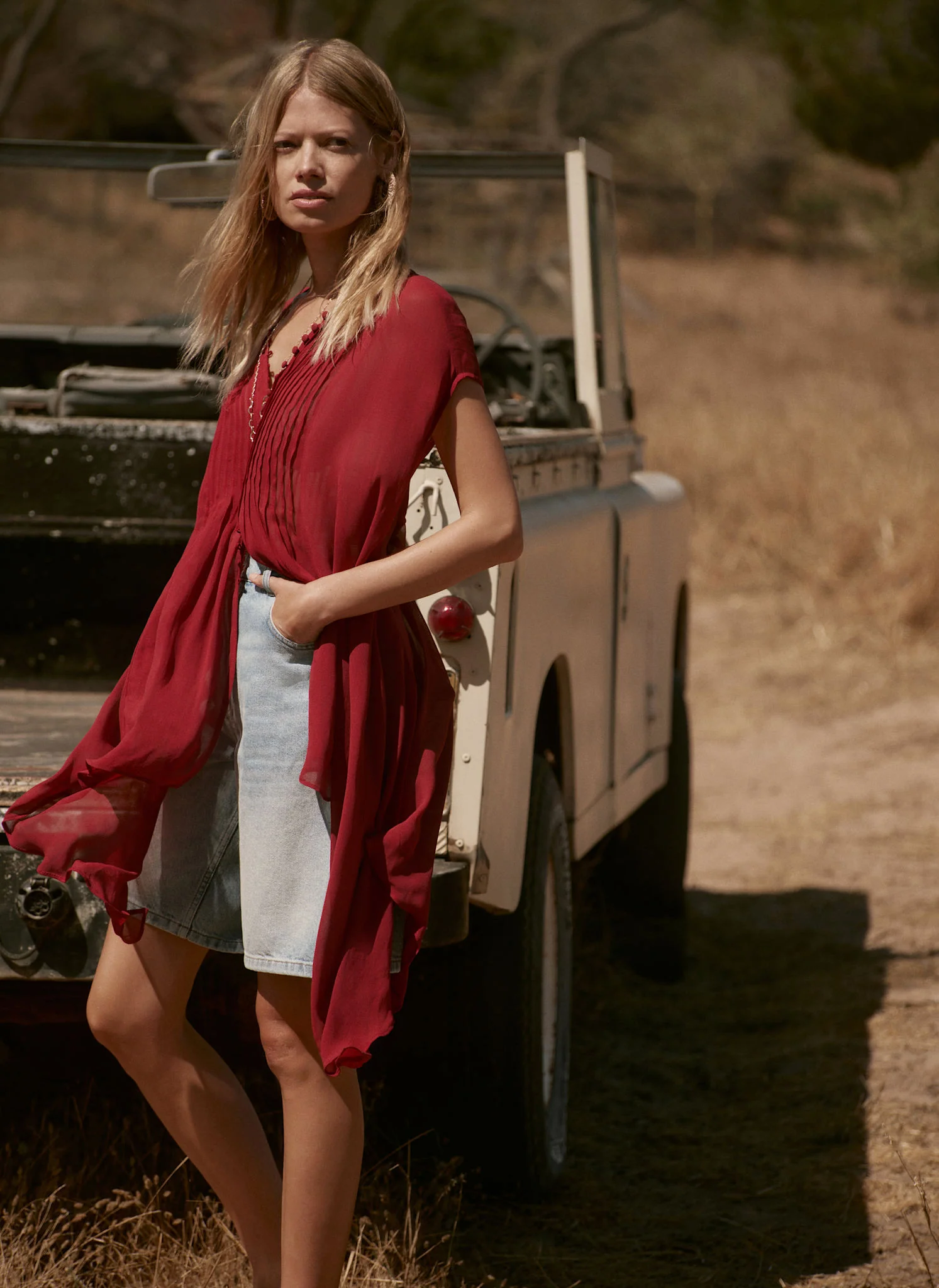 8114-burgundy-handkerchief-hemline-top-4.webp Burgundy Handkerchief Hemline Top