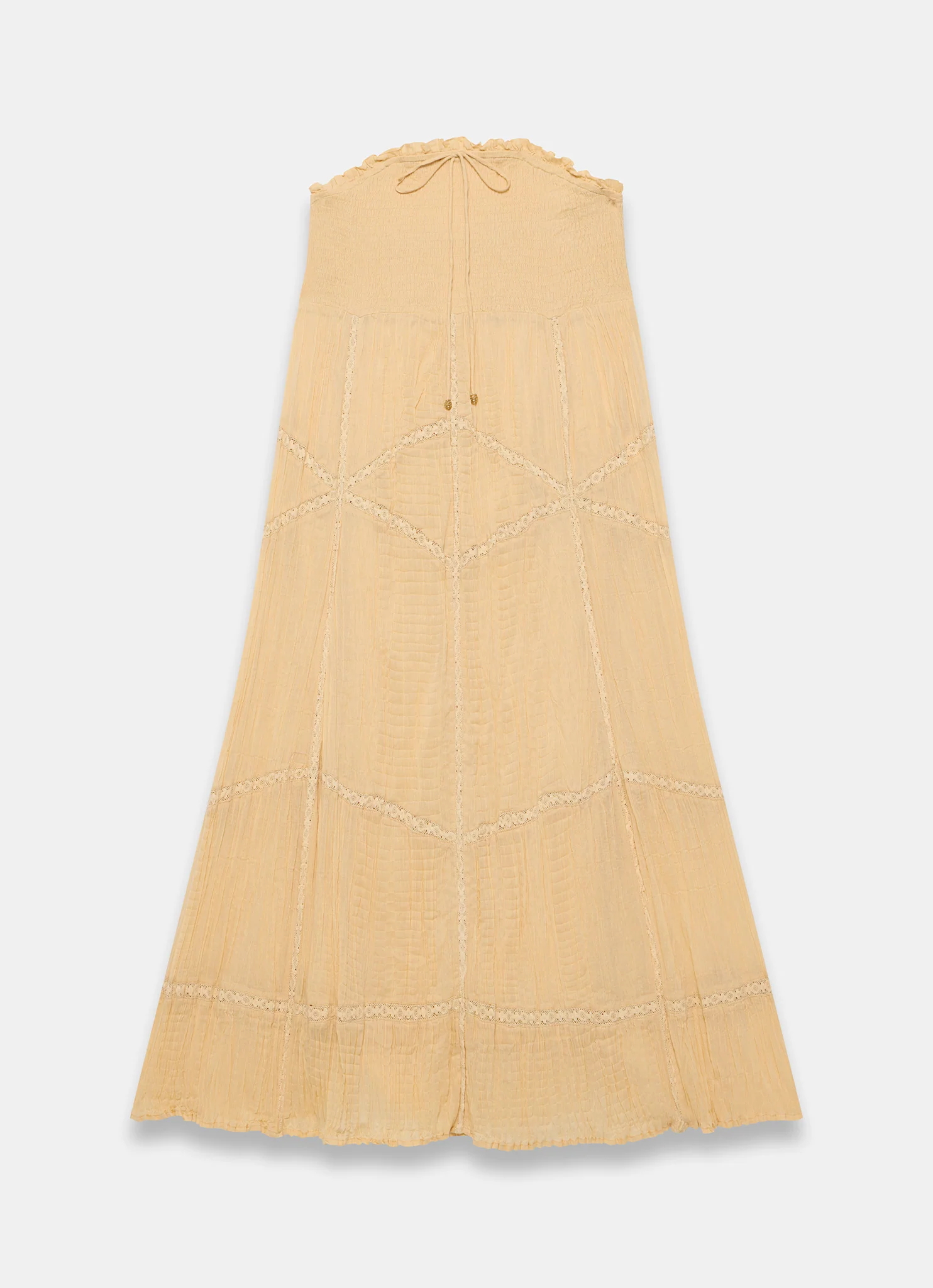 8120-yellow-cotton-bandeau-midi-dress-7.webp Yellow Cotton Bandeau Midi Dress