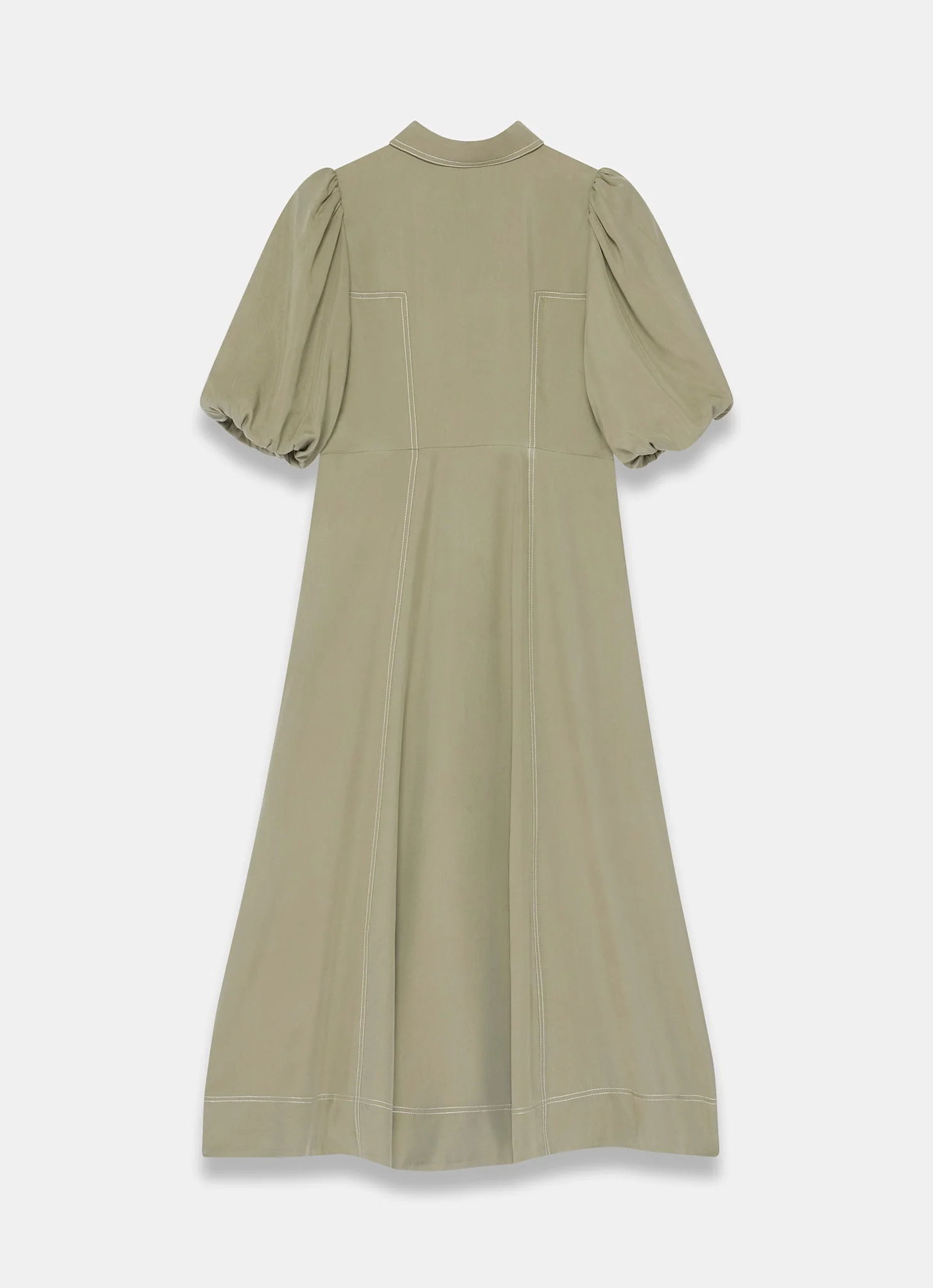 826-khaki-utility-zip-midi-shirt-dress-7.webp Khaki Utility Zip Midi Shirt Dress
