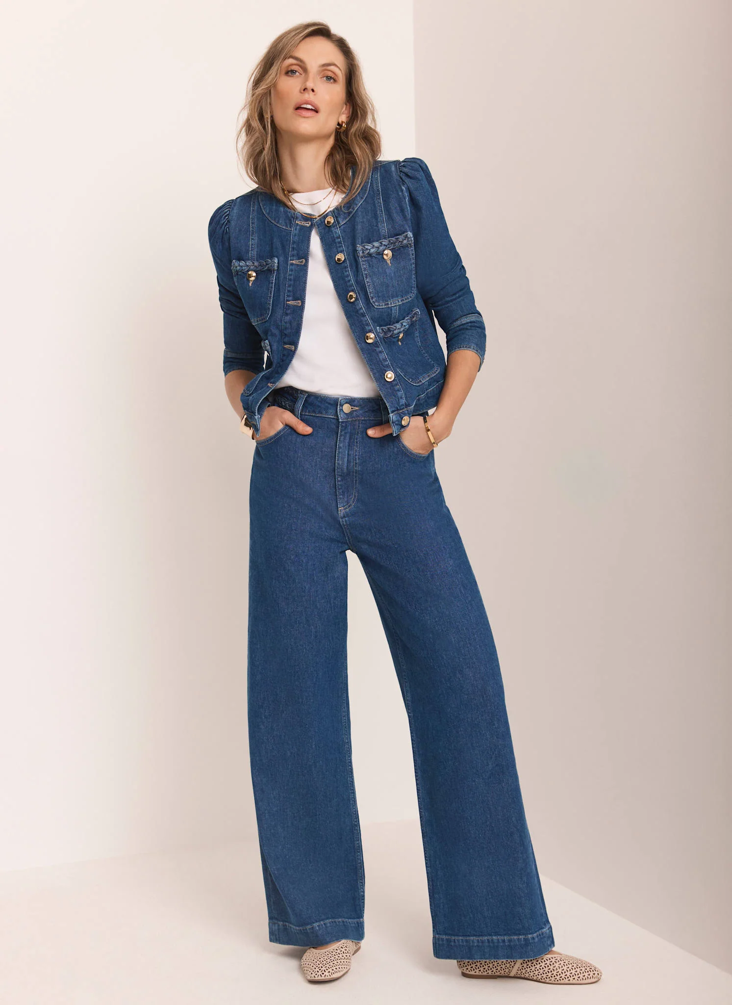 8348-indigo-denim-plait-detail-wide-jeans-1.webp Indigo Denim Plait Detail Wide Jeans