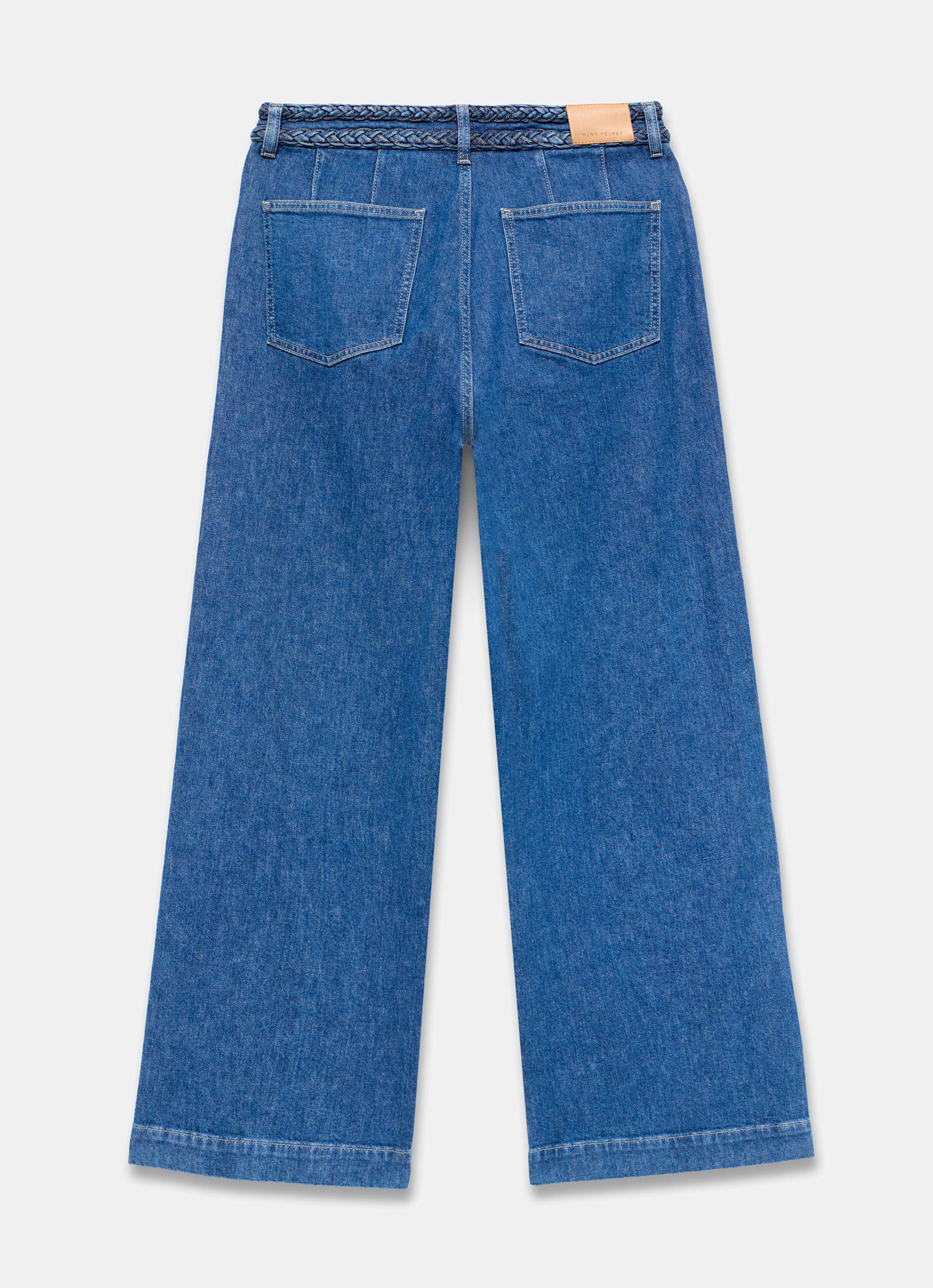 8348-indigo-denim-plait-detail-wide-jeans-7.jpg Indigo Denim Plait Detail Wide Jeans