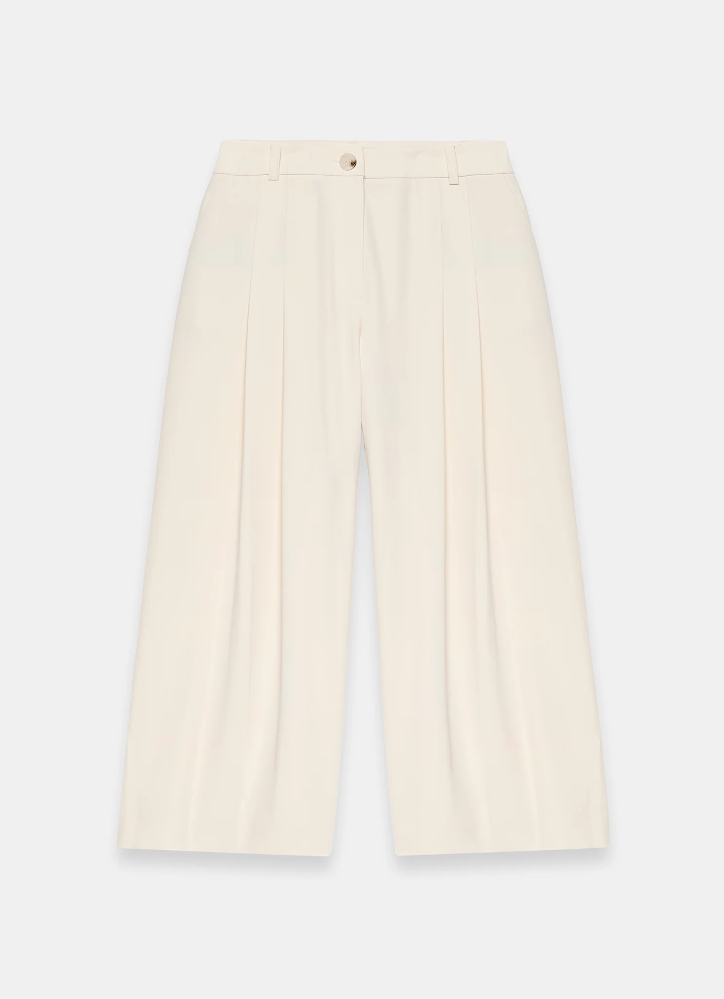 8472-cream-pleated-cropped-wide-trousers-6.webp Cream Pleated Cropped Wide Trousers