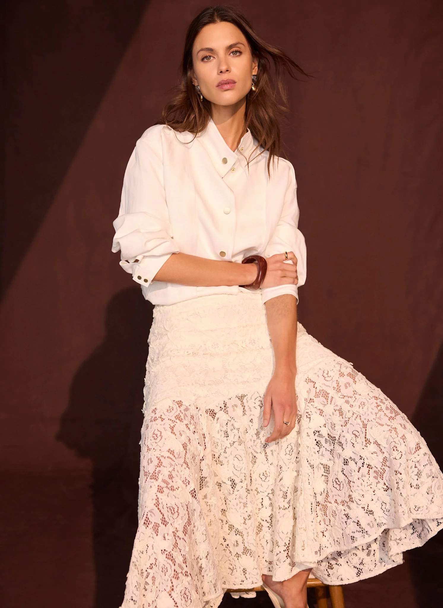 8536-cream-lace-sheer-midi-skirt-3.webp Cream Lace Sheer Midi Skirt