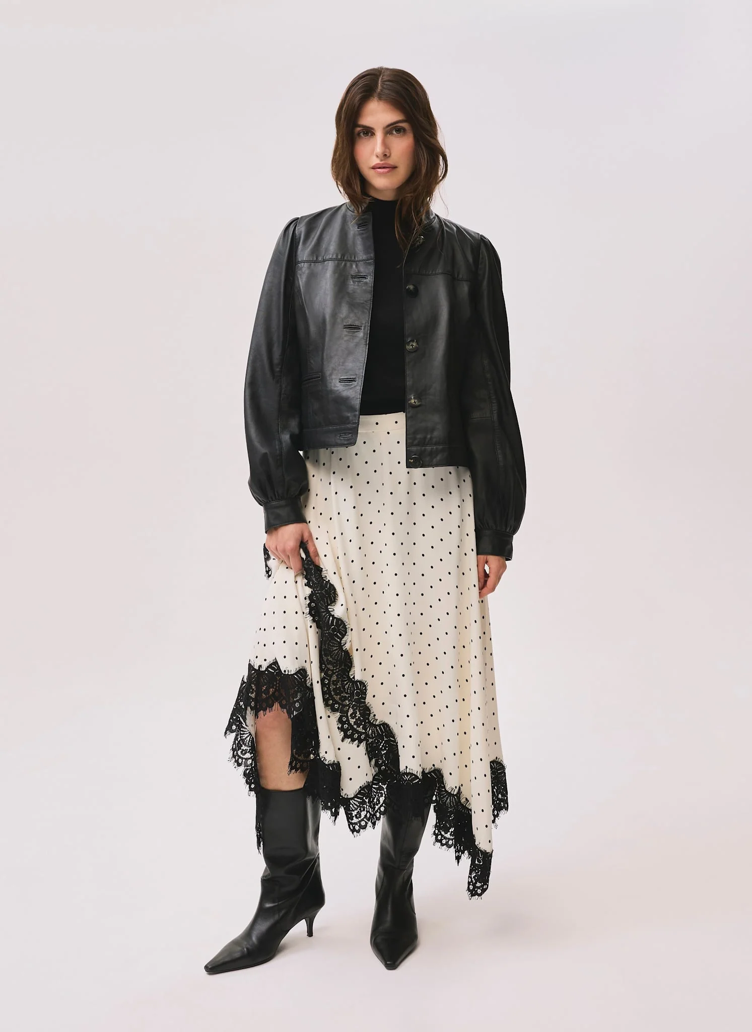 8544-cream-polka-dot-lace-trim-maxi-skirt-3.webp Cream Polka Dot Lace Trim Maxi Skirt