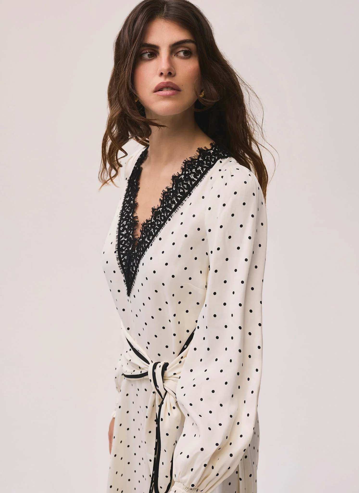 8616-cream-polka-dot-tie-maxi-dress-6.webp Cream Polka Dot Tie Maxi Dress