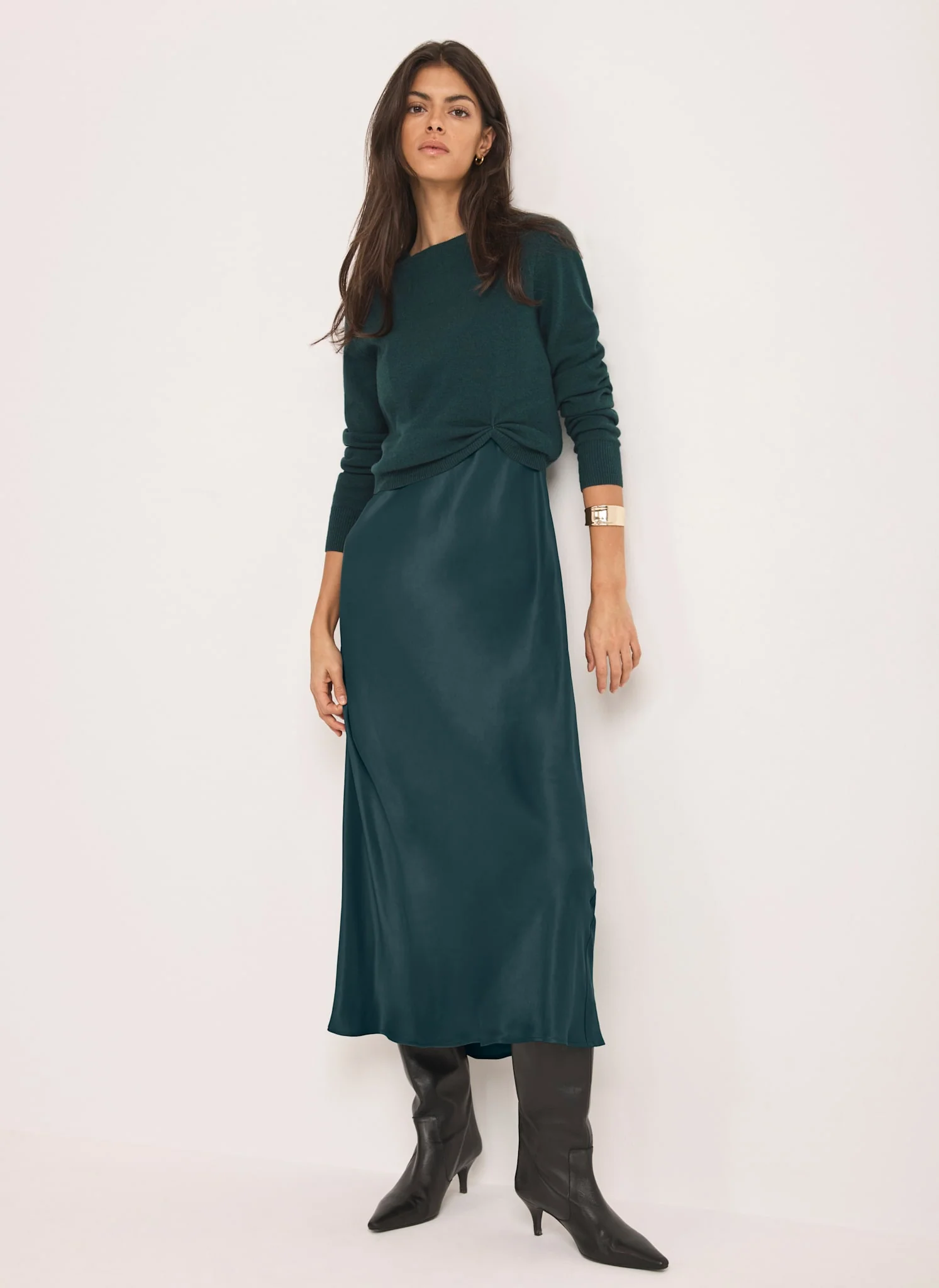 8740-teal-layered-satin-midi-dress-1.webp Teal Layered Satin Midi Dress