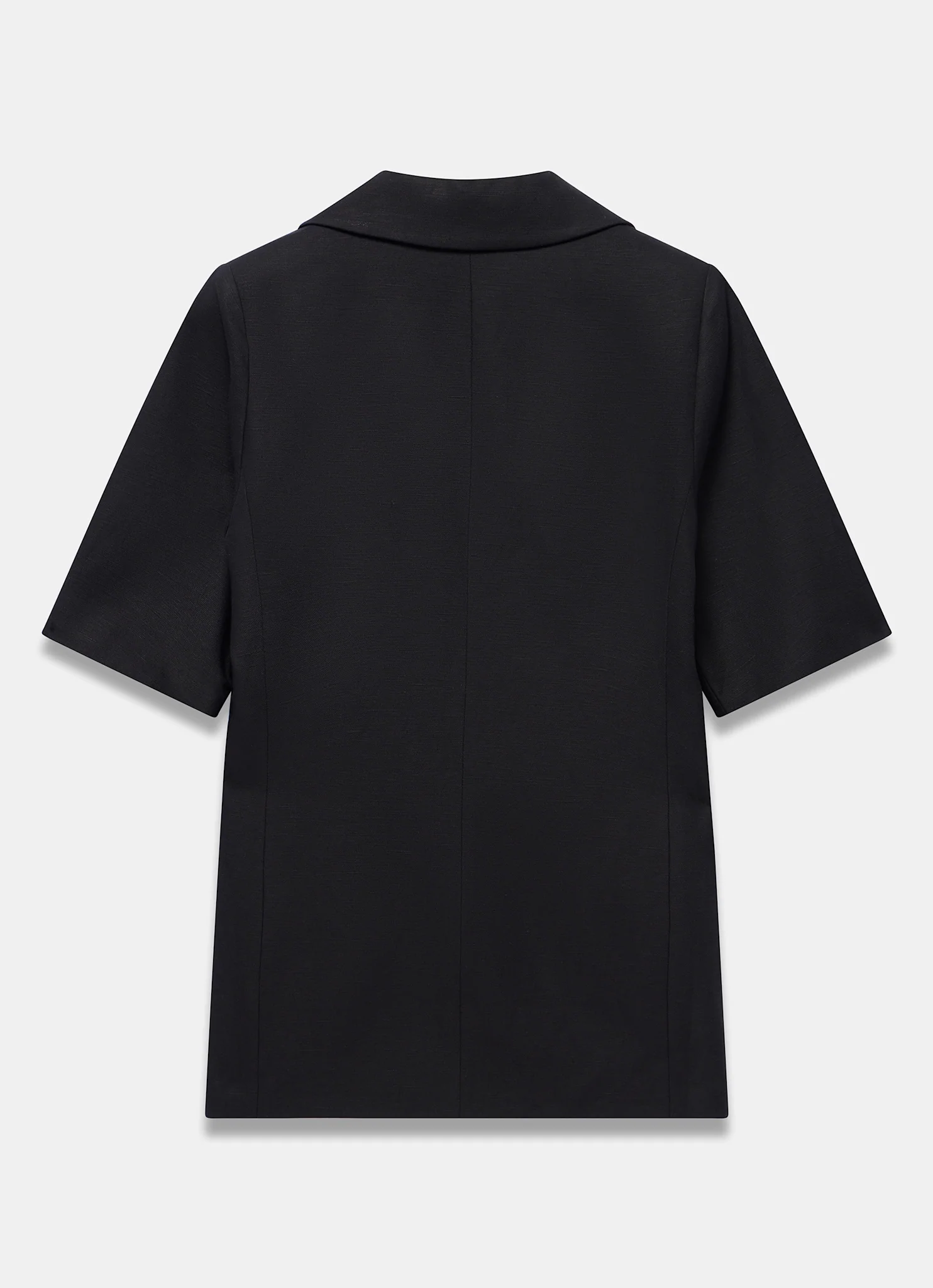 890-black-linen-blend-short-sleeve-blazer-8.webp Black Linen Blend Short Sleeve Blazer
