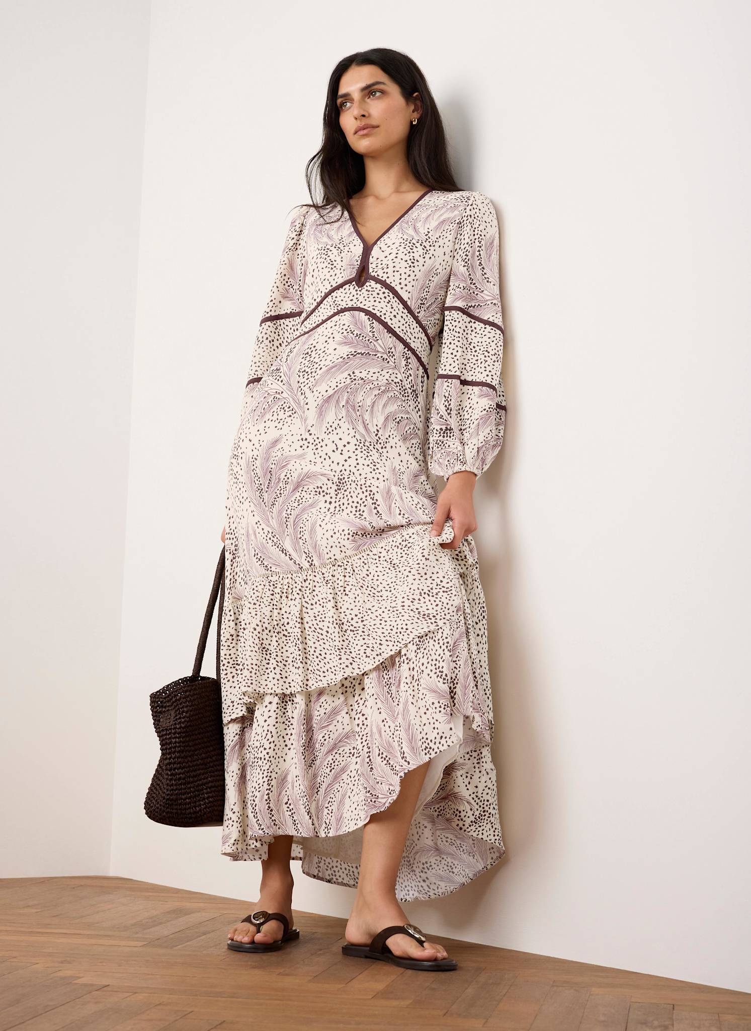 8990-cream-printed-boho-maxi-dress-1.jpg Cream Printed Boho Maxi Dress