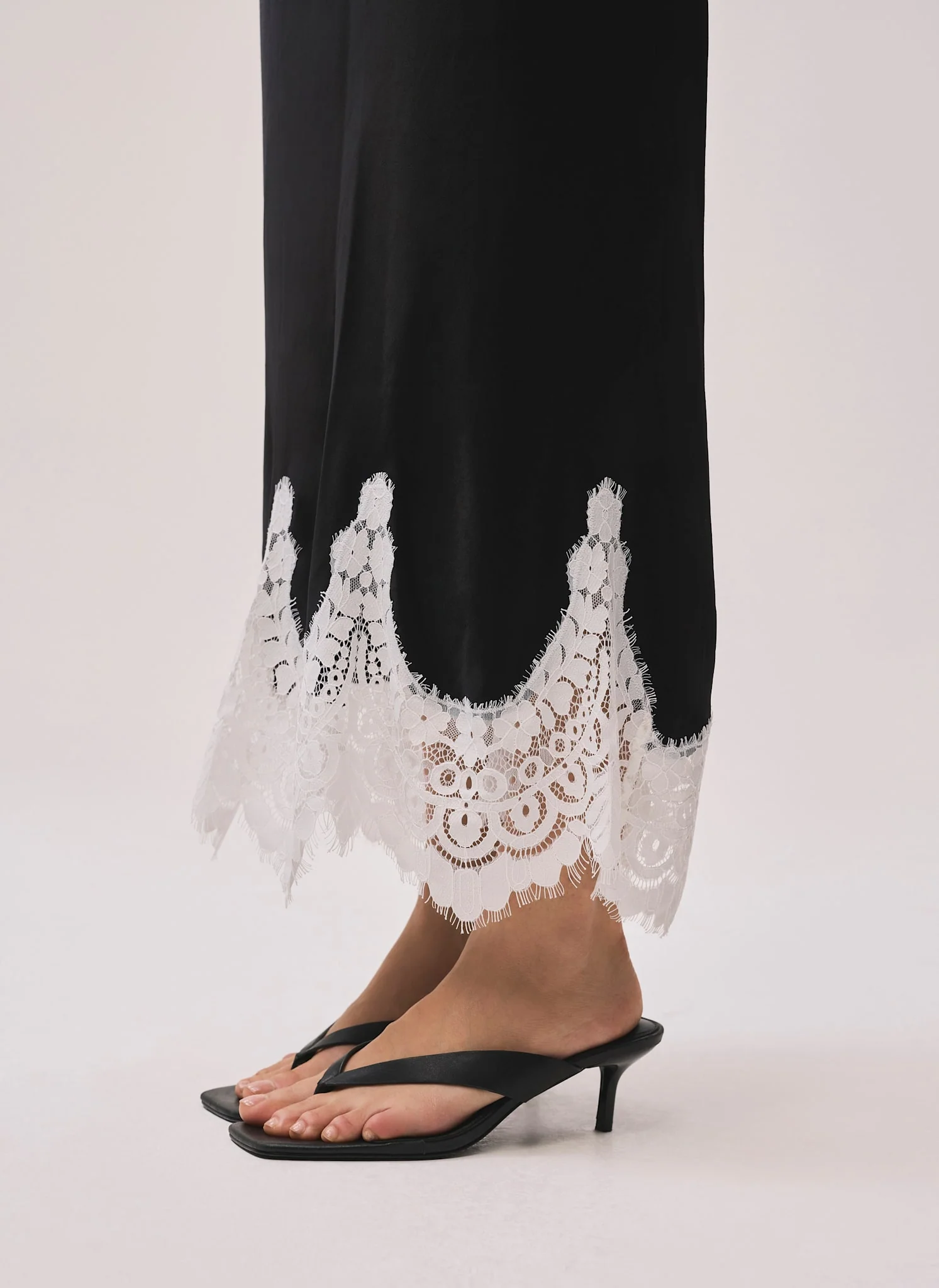 9010-black-satin-lace-midi-skirt-3.webp Black Satin Lace Midi Skirt