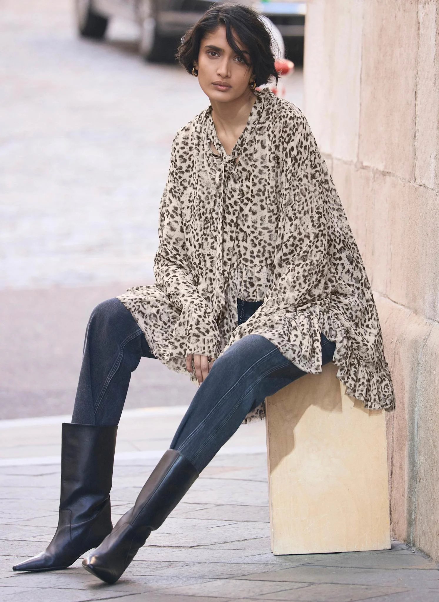 9108-leopard-print-ruffle-blouse-3.webp Leopard Print Ruffle Blouse