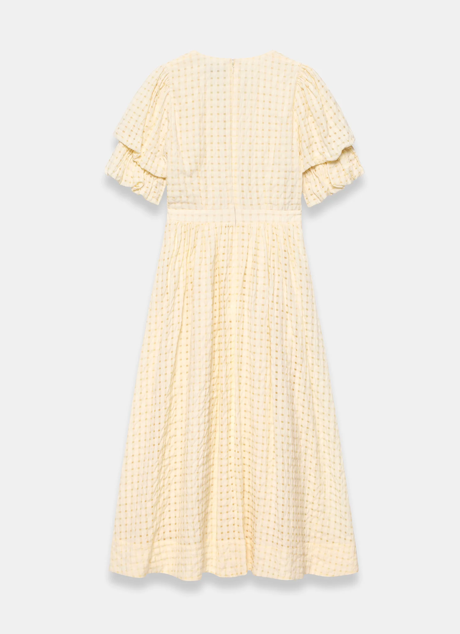 918-yellow-checked-midi-dress-8.webp Yellow Checked Midi Dress