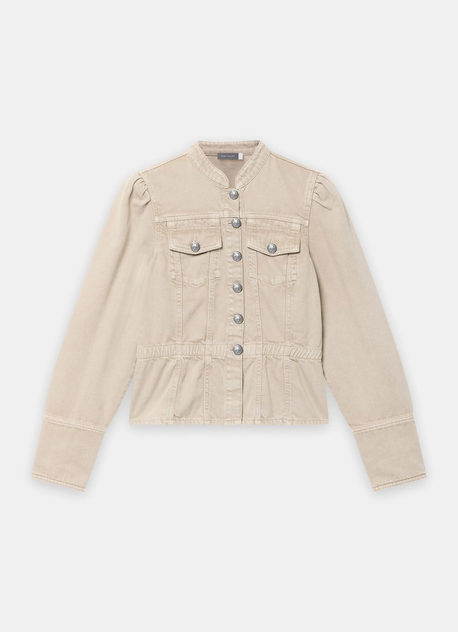 9210-neutral-military-peplum-jacket-5.webp Neutral Military Peplum Jacket