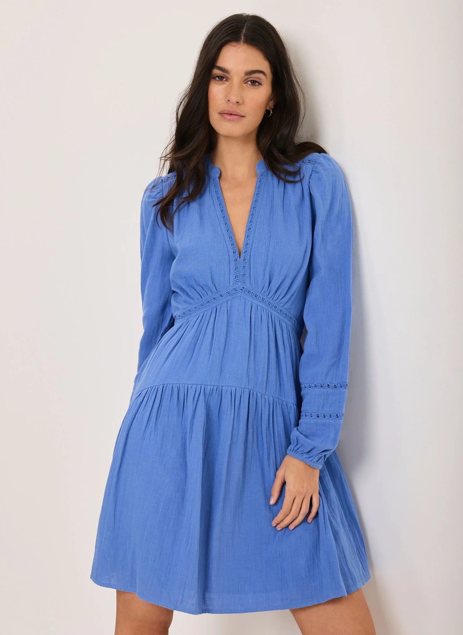 9228-blue-cotton-cheesecloth-mini-dress-6.webp Blue Cotton Cheesecloth Mini Dress