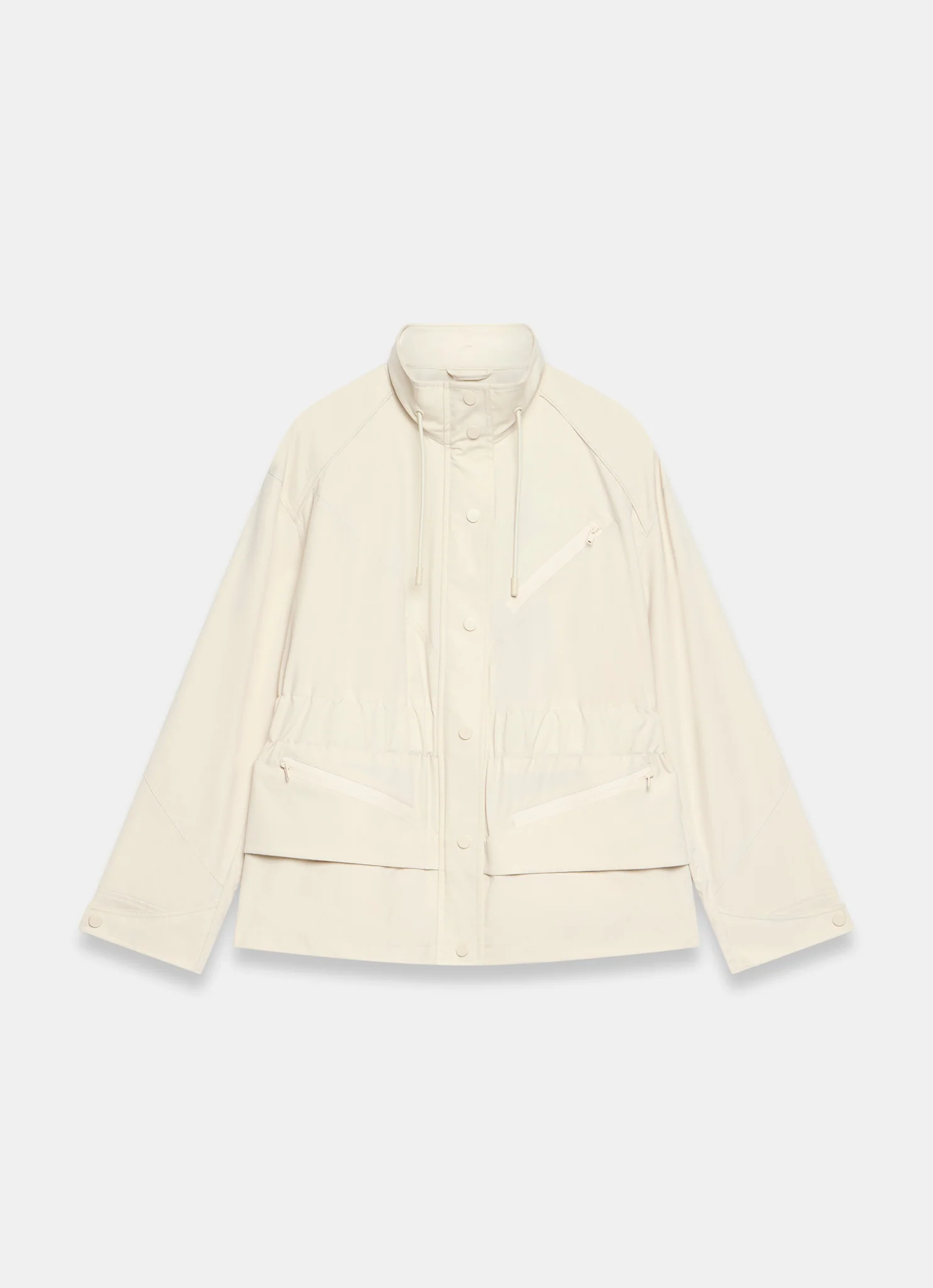 Neutral Drawstring Jacket